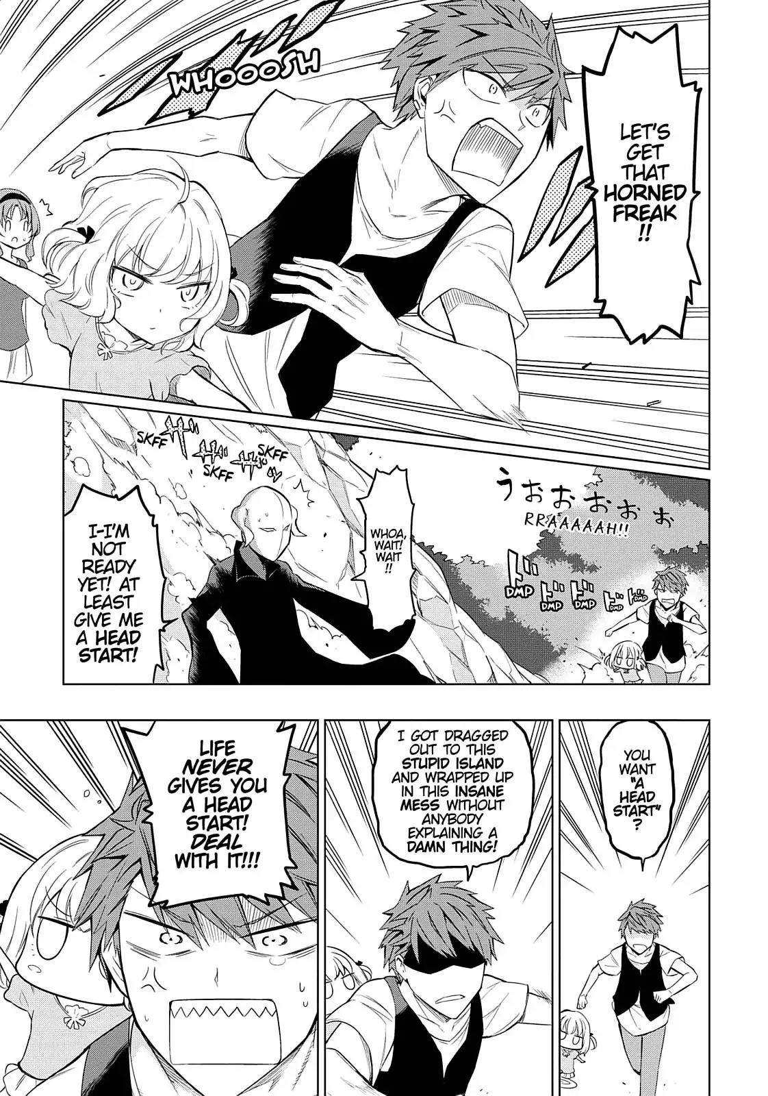 D-Frag! Chapter 48 page 8 - Chapter 48: The Worst Scary Bad Thing in My Life