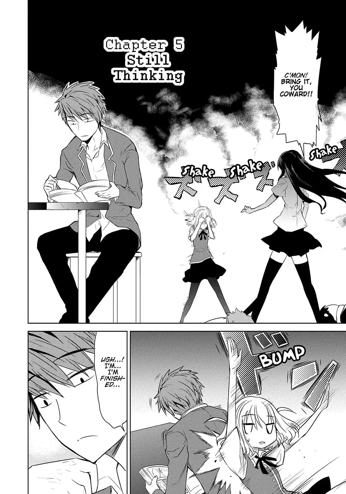 D-Frag! Chapter 5 page 3 - Chapter 5: Still Thinking