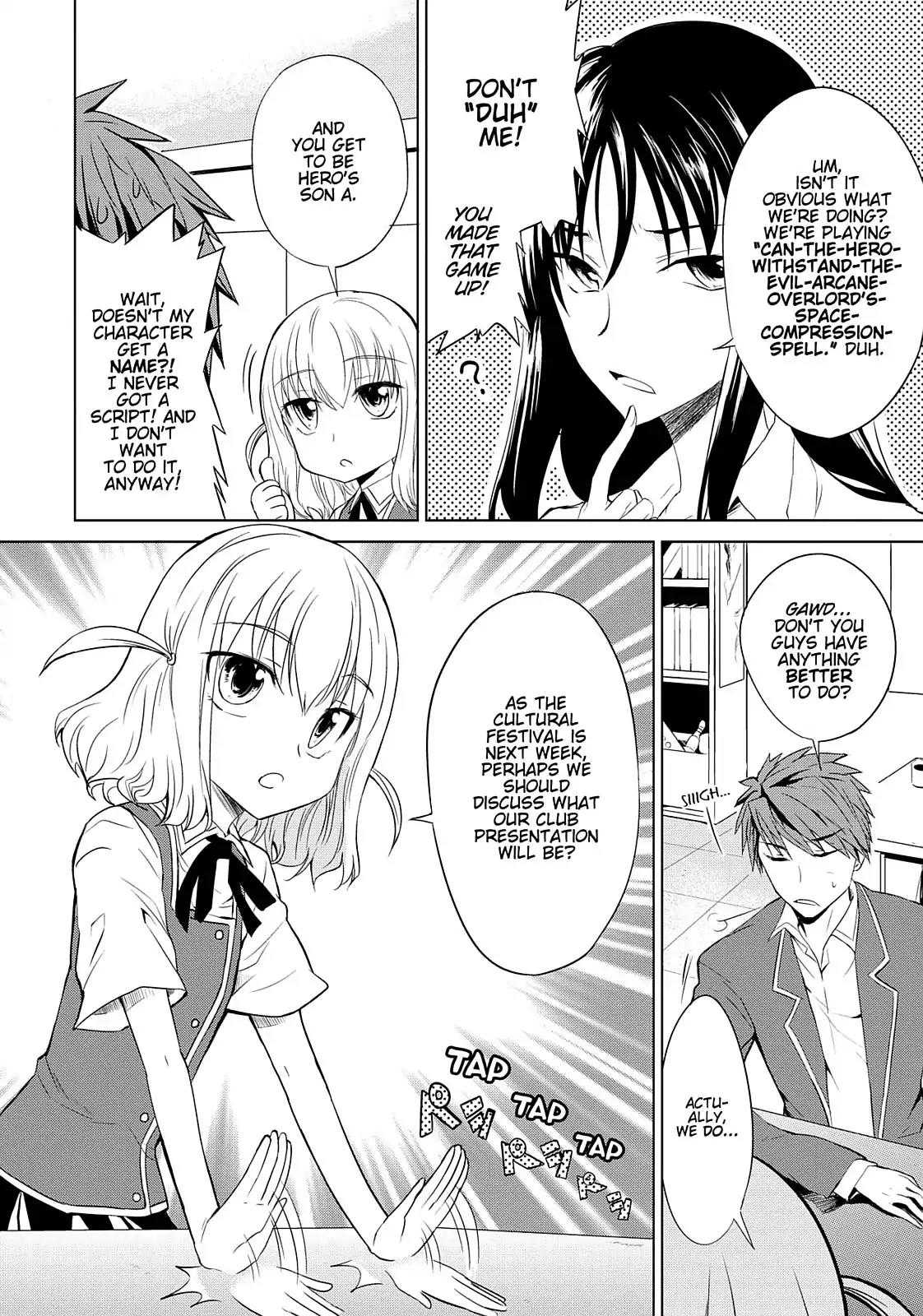 D-Frag! Chapter 5 page 5 - Chapter 5: Still Thinking
