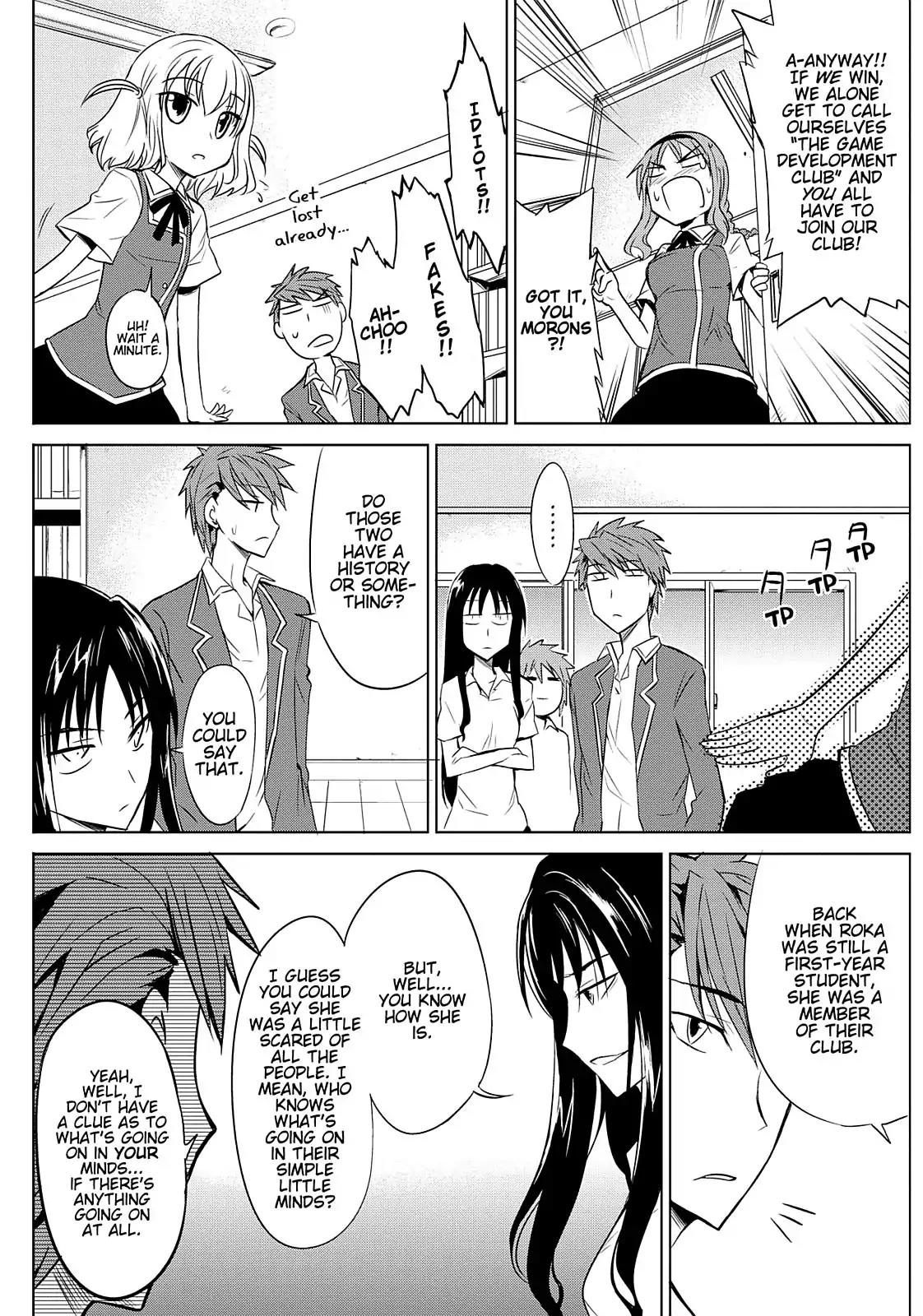 D-Frag! Chapter 5 page 9 - Chapter 5: Still Thinking