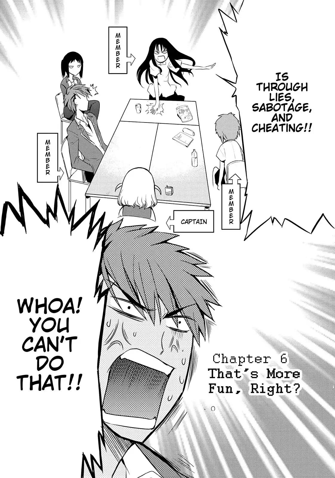 D-Frag! Chapter 6 page 3 - Chapter 6: That's More Fun, Right?