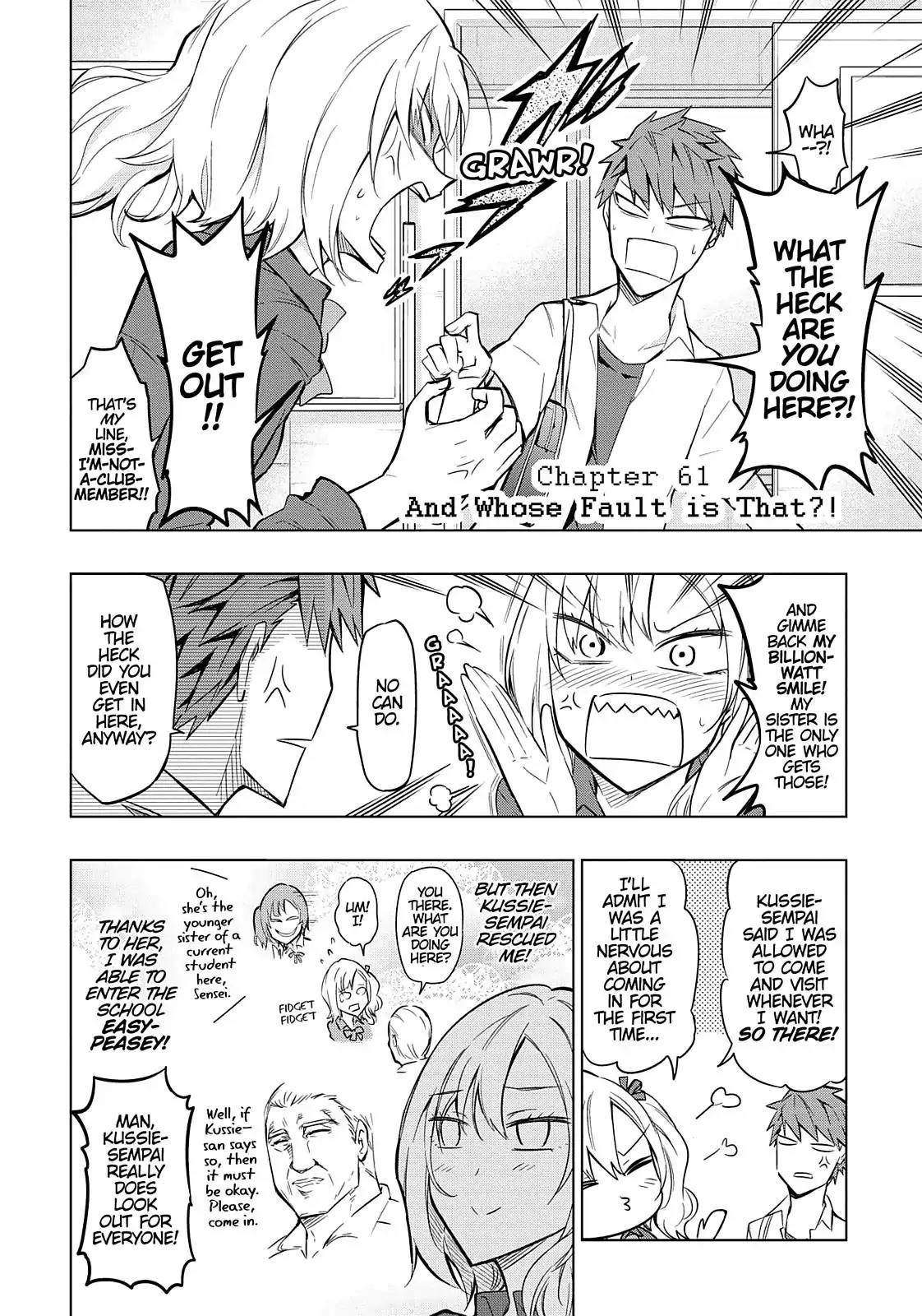 D-Frag! Chapter 61 page 3 - Chapter 61: And Whose Fault is That?!