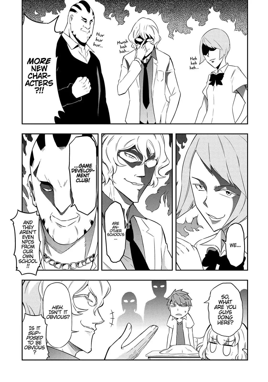 D-Frag! Chapter 63 page 14 - Chapter 63: Shibasaki-san's Coming, Yo!