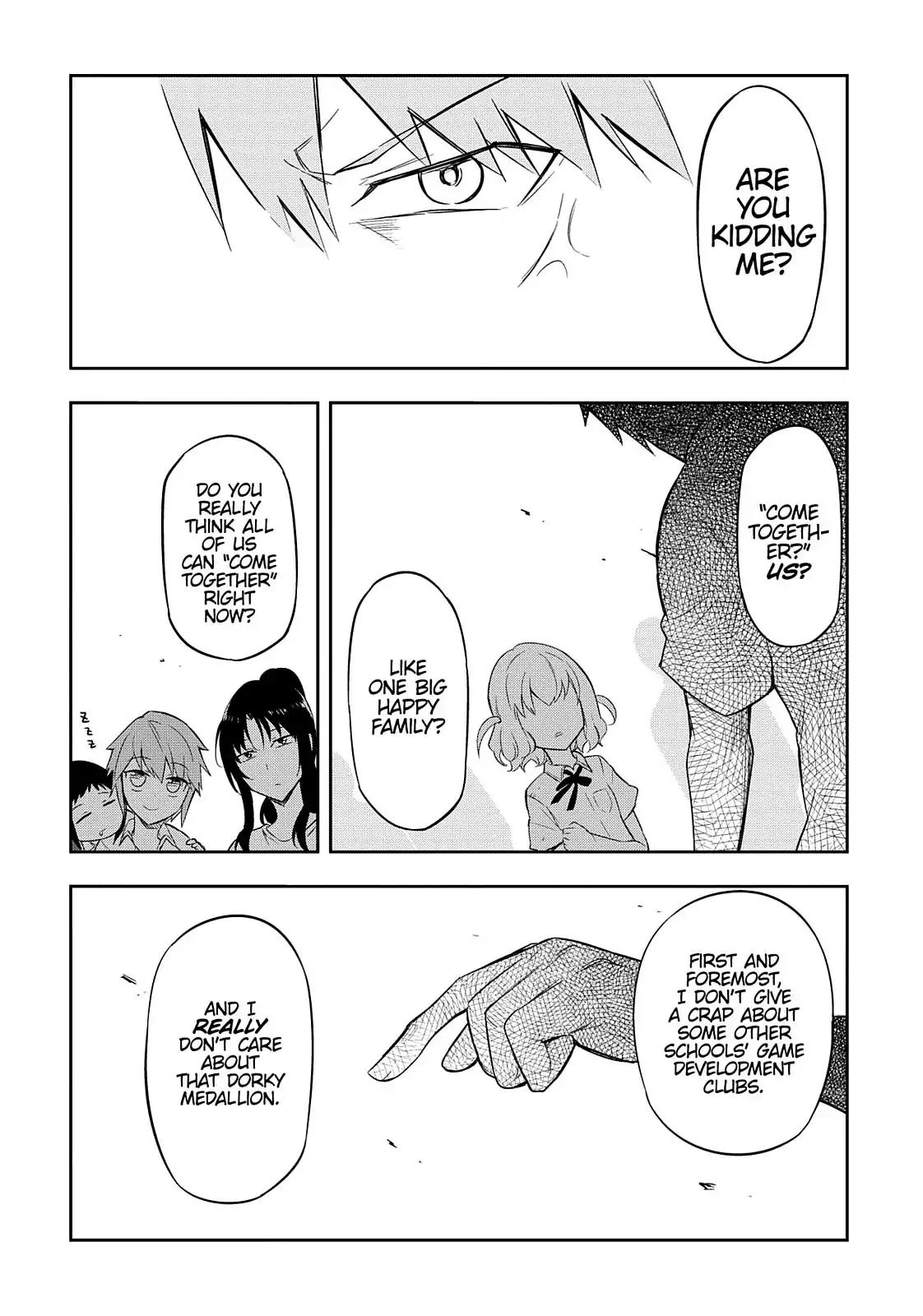D-Frag! Chapter 63 page 17 - Chapter 63: Shibasaki-san's Coming, Yo!