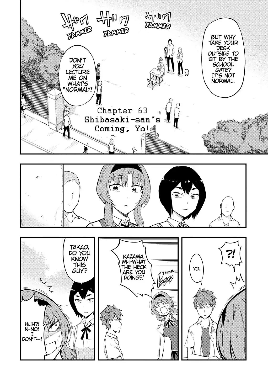 D-Frag! Chapter 63 page 3 - Chapter 63: Shibasaki-san's Coming, Yo!