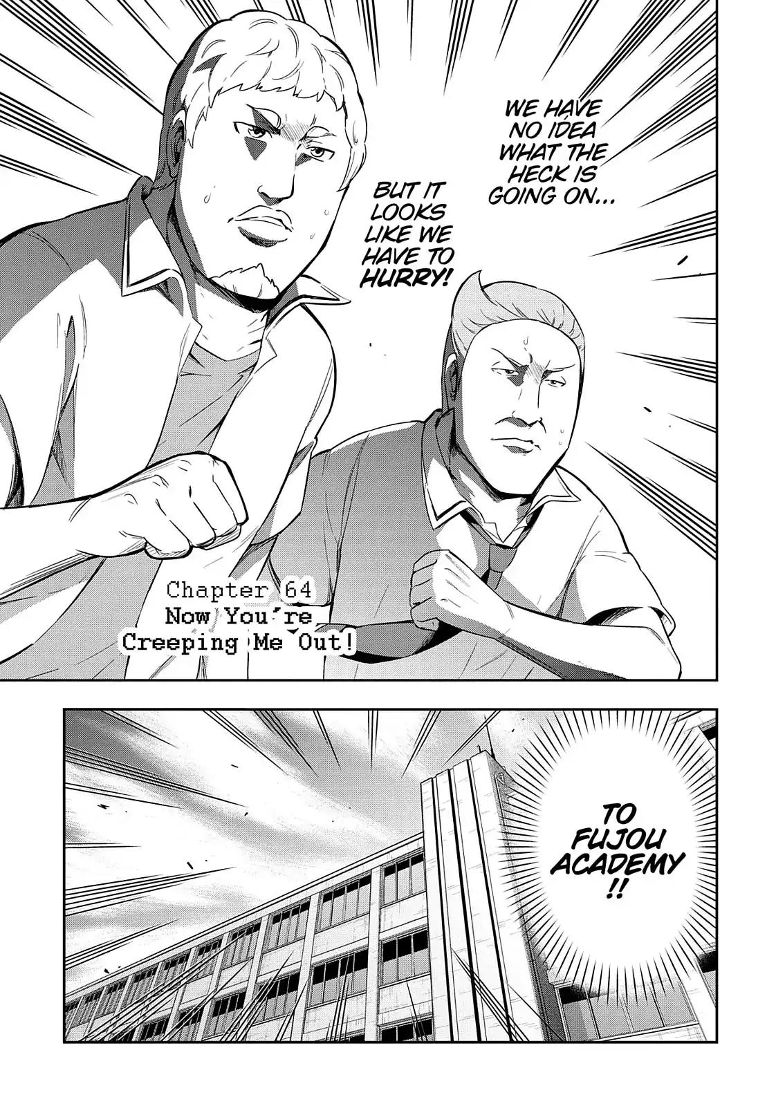 D-Frag! Chapter 64 page 4 - Chapter 64: Now You're Creeping Me Out!
