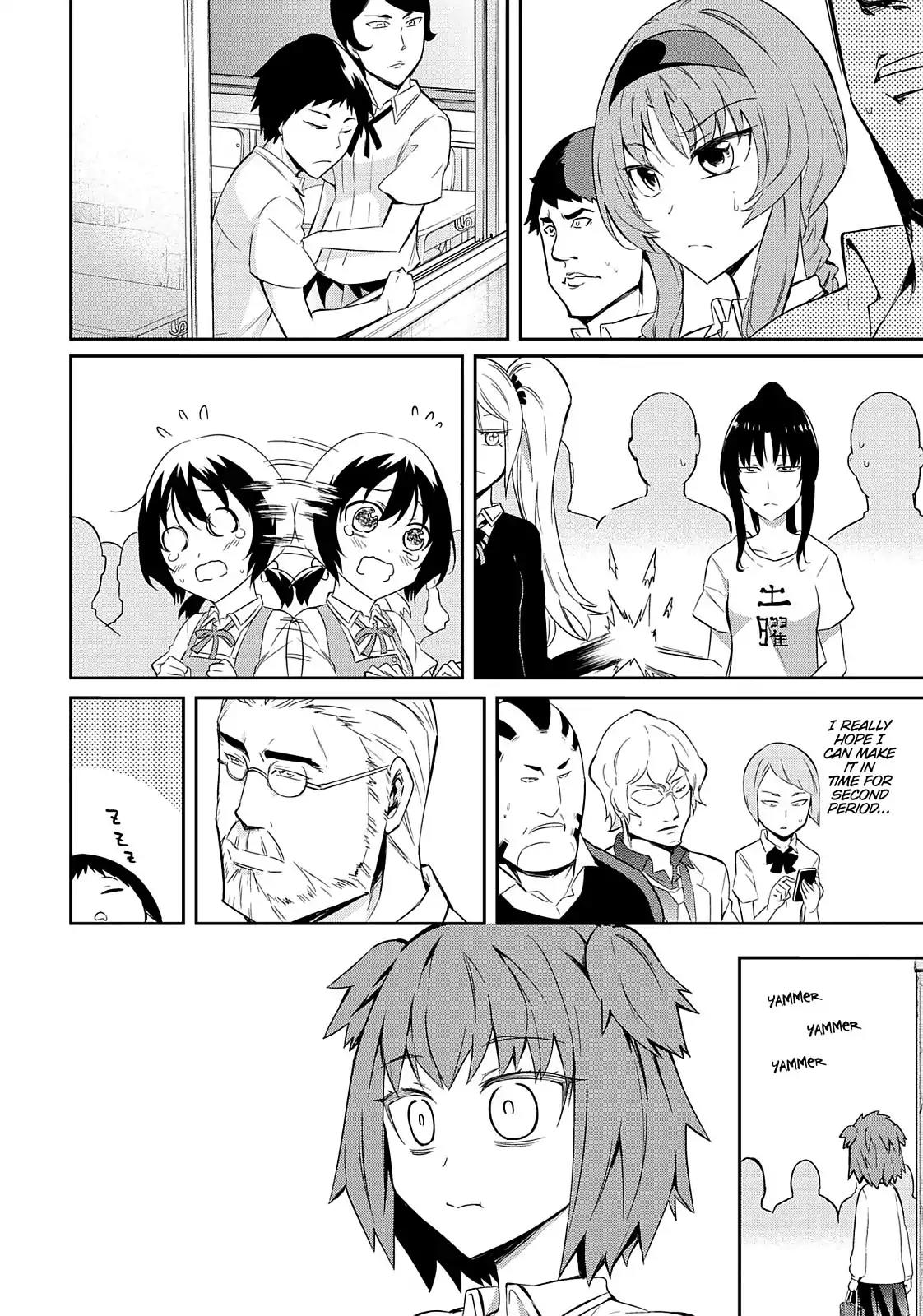 D-Frag! Chapter 64 page 5 - Chapter 64: Now You're Creeping Me Out!