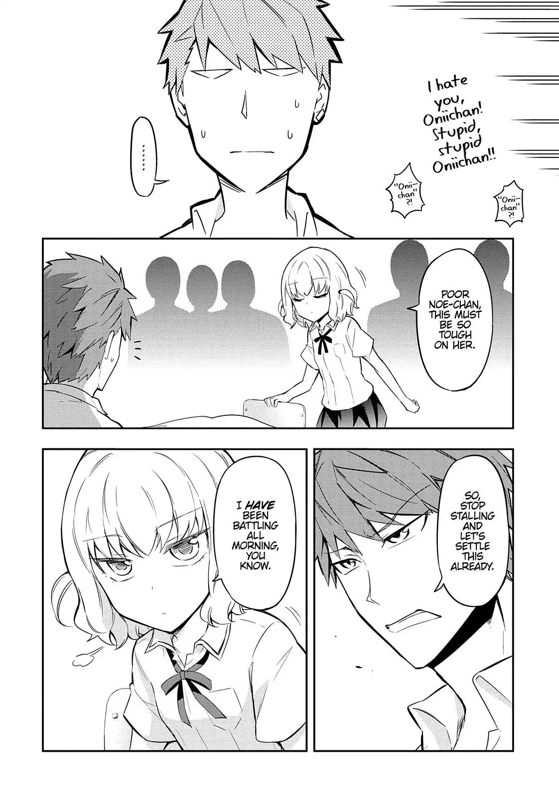 D-Frag! Chapter 64 page 7 - Chapter 64: Now You're Creeping Me Out!