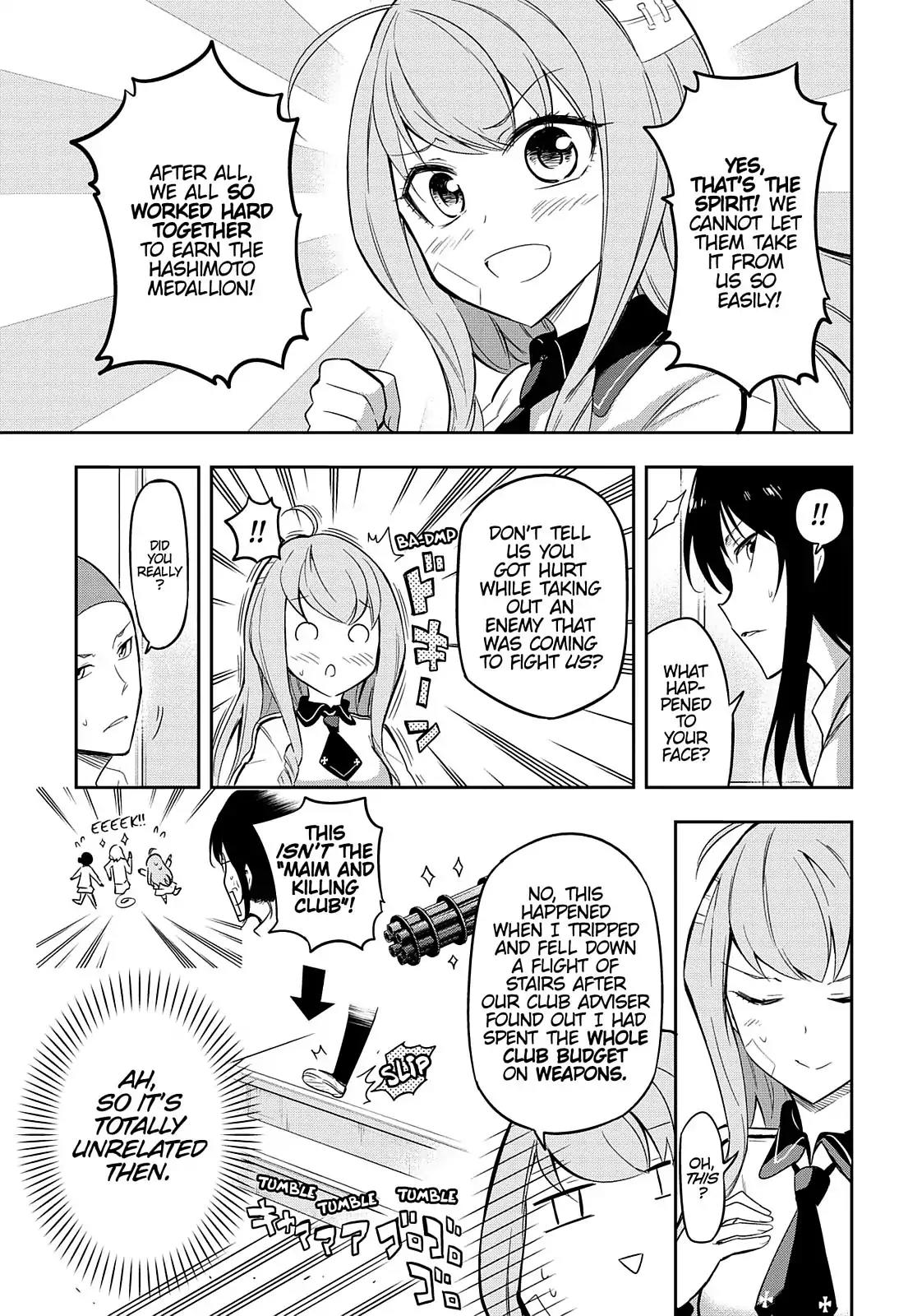 D-Frag! Chapter 65 page 4 - Chapter 65: Don't Throw Away Your Identity!