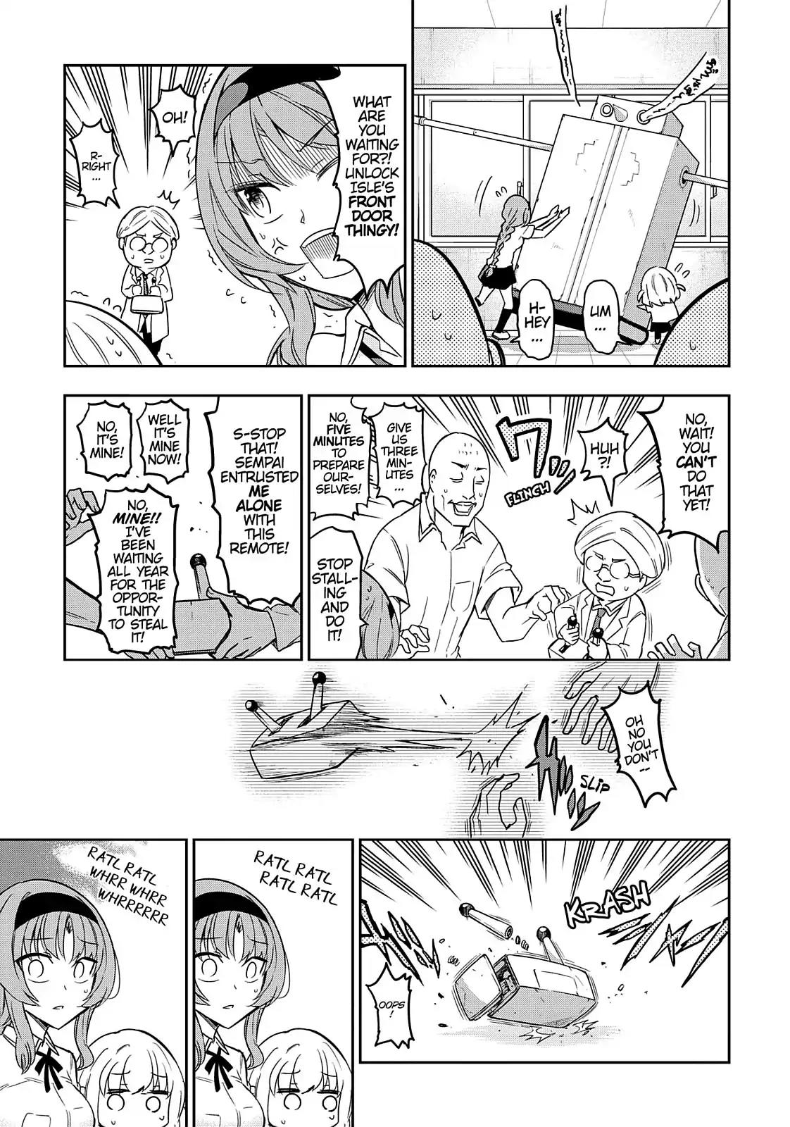 D-Frag! Chapter 72 page 12 - Chapter 72: Space Between Baldies