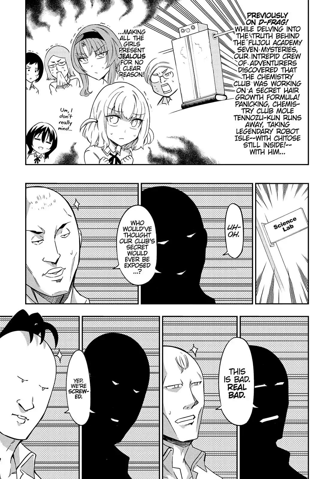 D-Frag! Chapter 72 page 2 - Chapter 72: Space Between Baldies