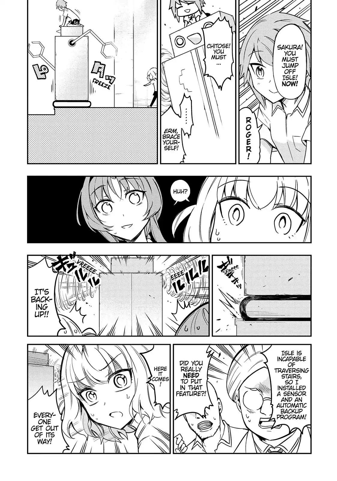 D-Frag! Chapter 73 page 10 - Chapter 73: The Servering Climb Edge "H"!