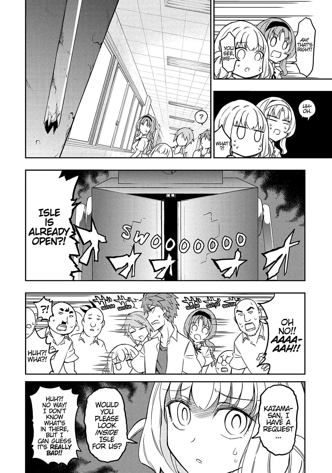 D-Frag! Chapter 74 page 7 - Chapter 74: I Wish I'd Gotten to Open It