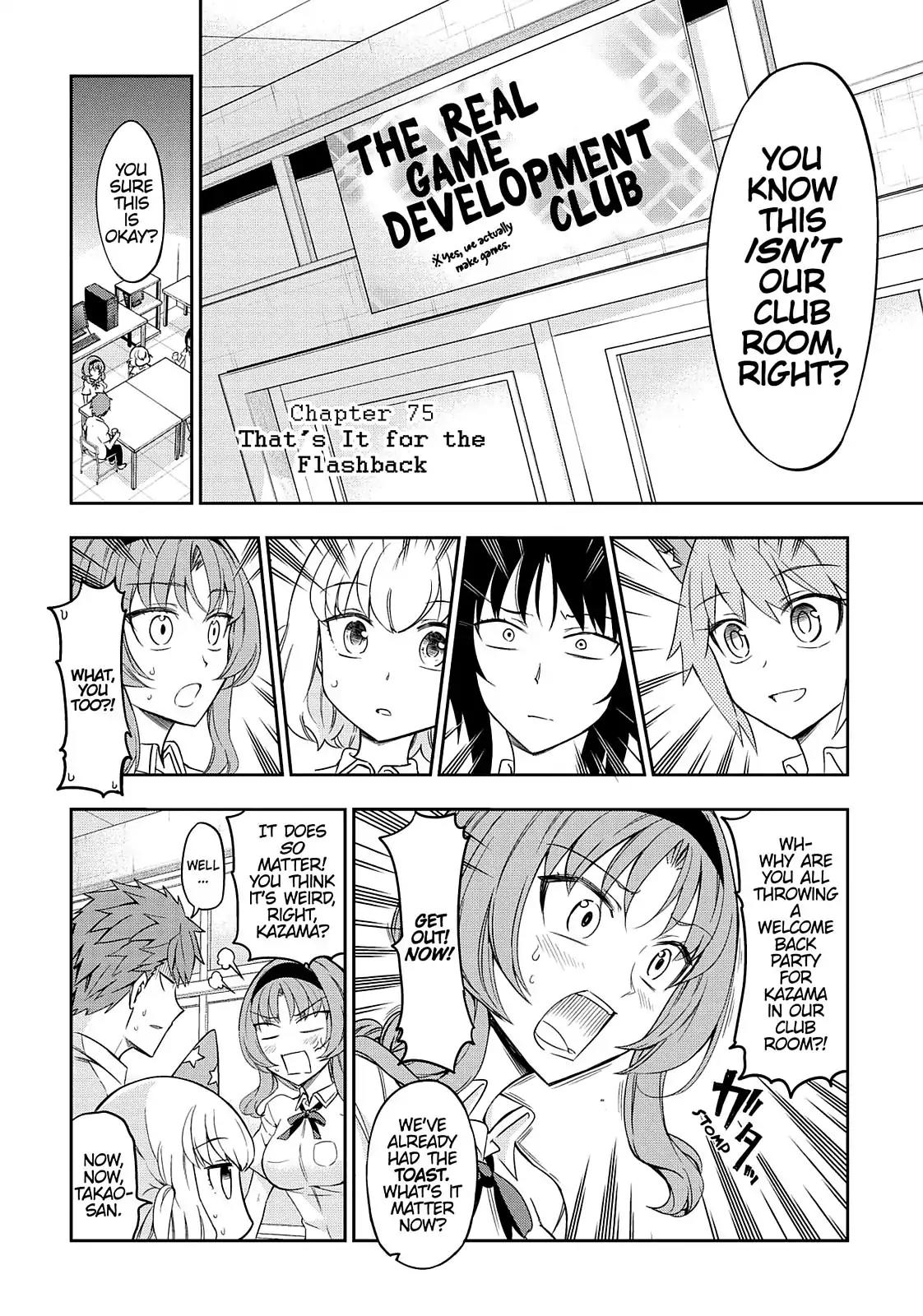 D-Frag! Chapter 75 page 3 - Chapter 75: That's It for the Flashback