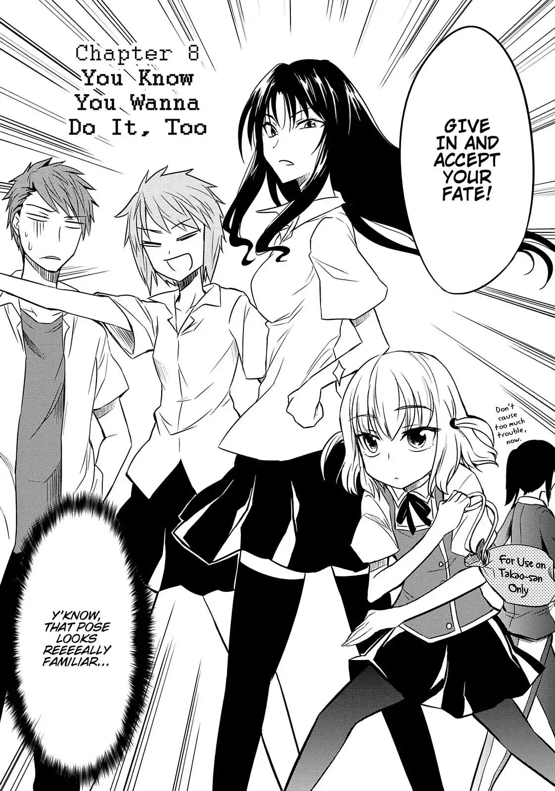 D-Frag! Chapter 8 page 7 - Chapter 8: You Know You Wanna Do It, Too