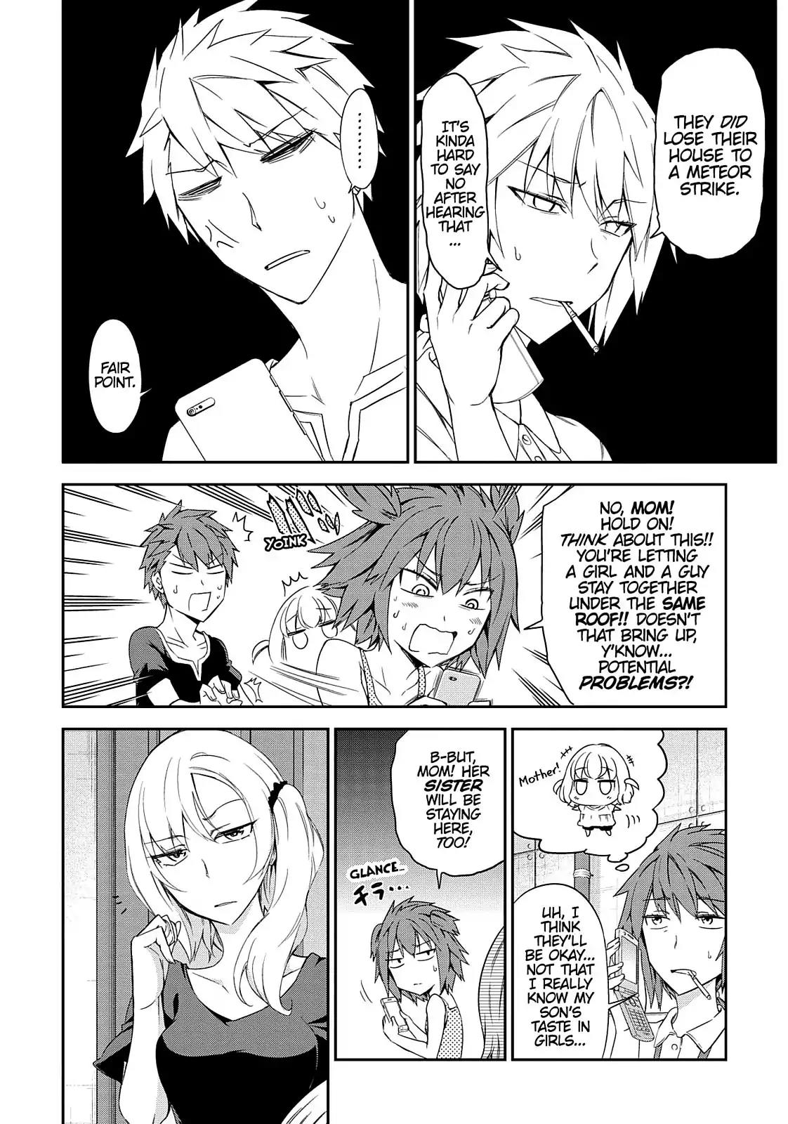 D-Frag! Chapter 80 page 11 - Chapter 80: Just Don't Make a Racket, Okay?