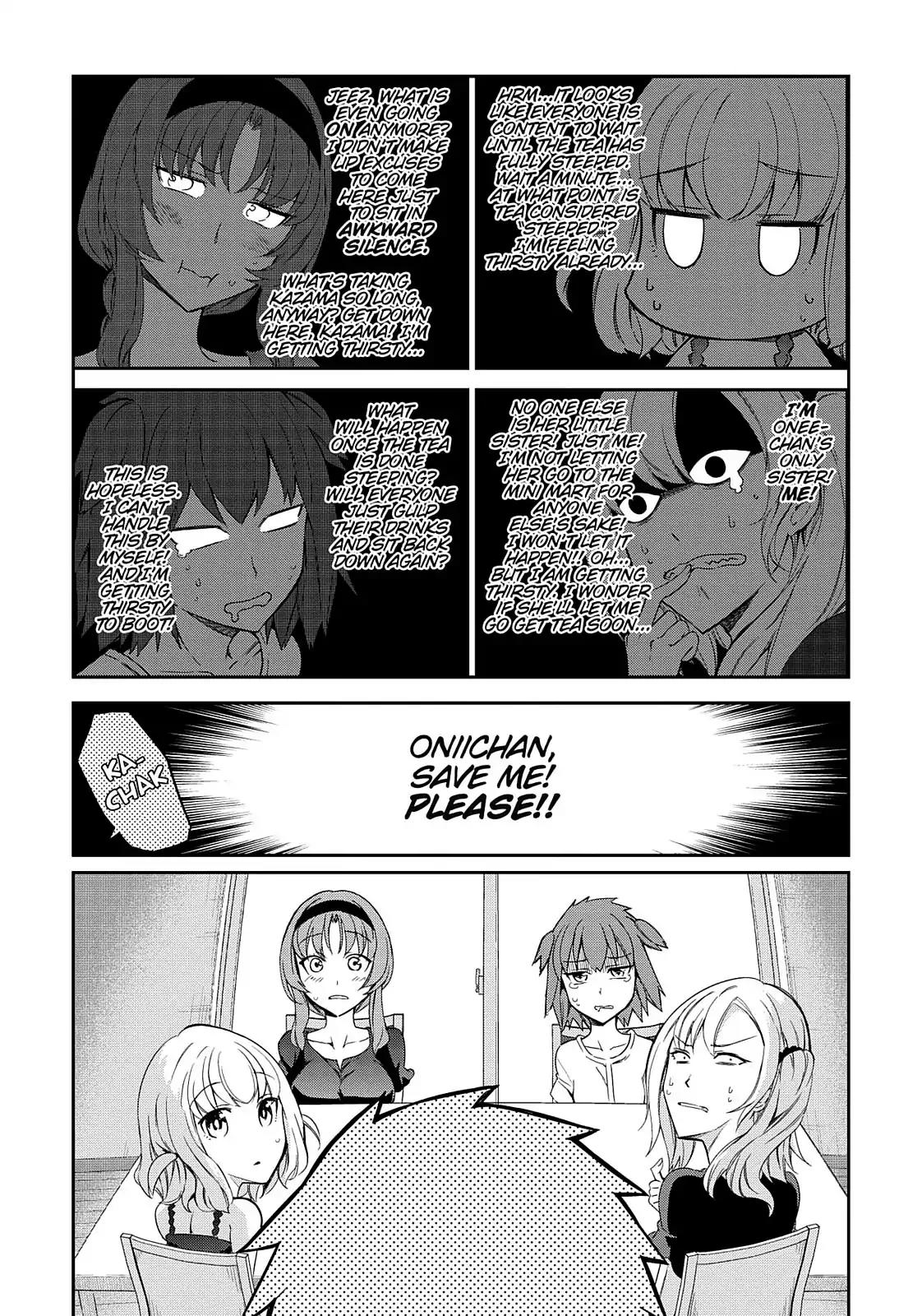 D-Frag! Chapter 83 page 14 - Chapter 83: Augh! We All Sat Back Down!
