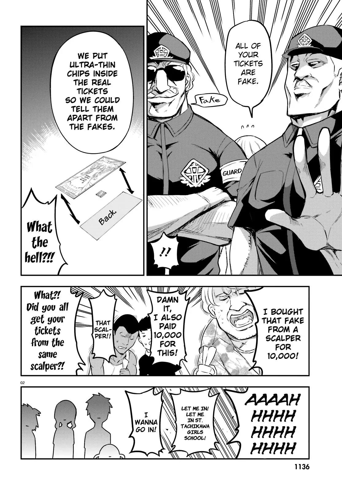 D-Frag! Chapter 89 page 2 - Chapter 89: I'll Give You 40,000 Yen!