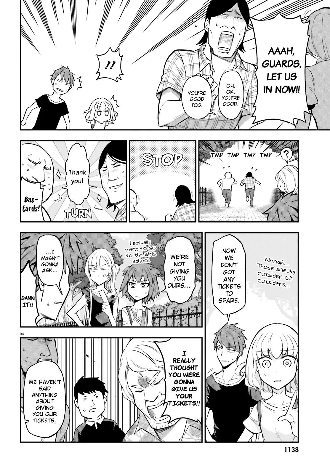 D-Frag! Chapter 89 page 4 - Chapter 89: I'll Give You 40,000 Yen!