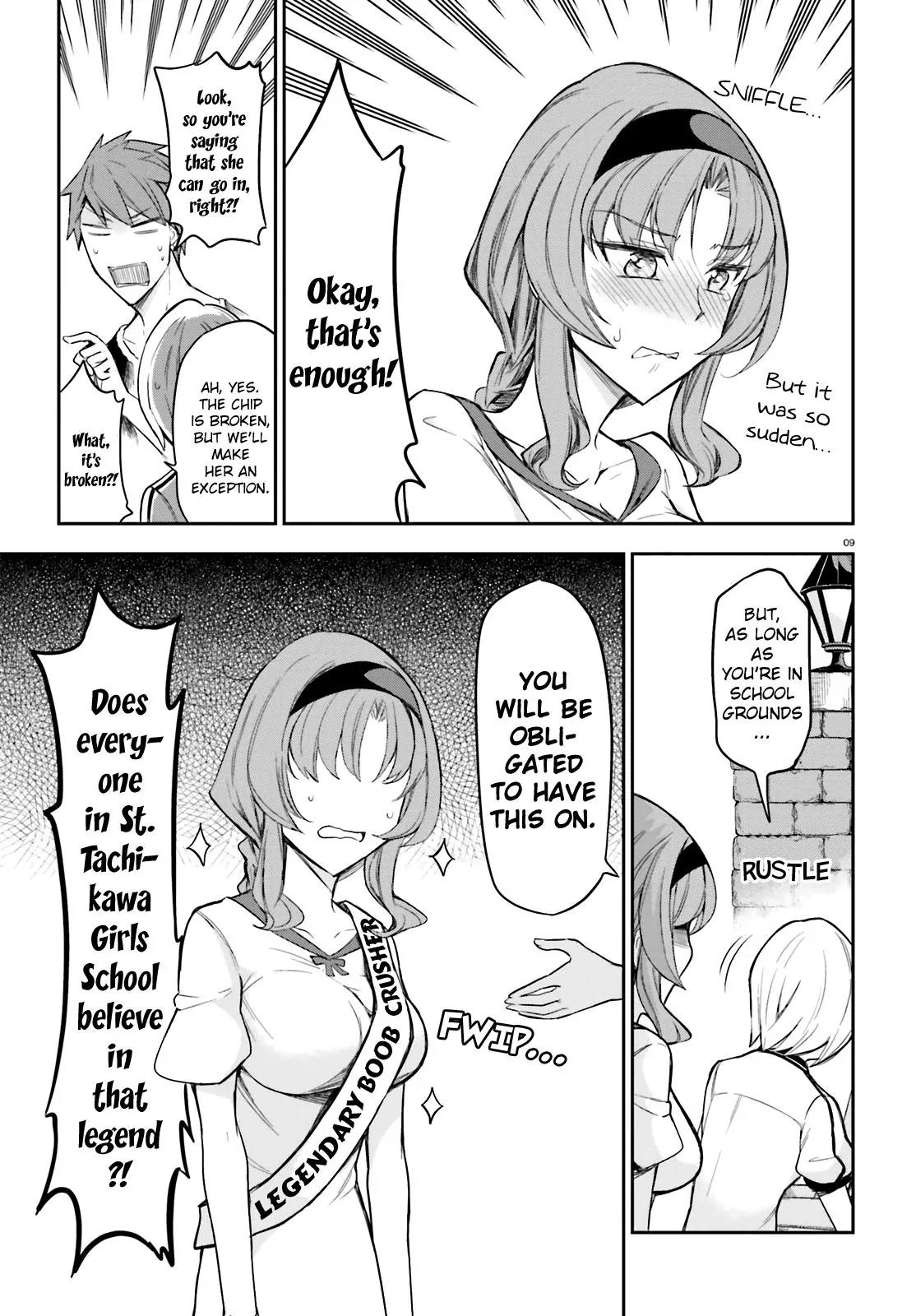 D-Frag! Chapter 89 page 9 - Chapter 89: I'll Give You 40,000 Yen!