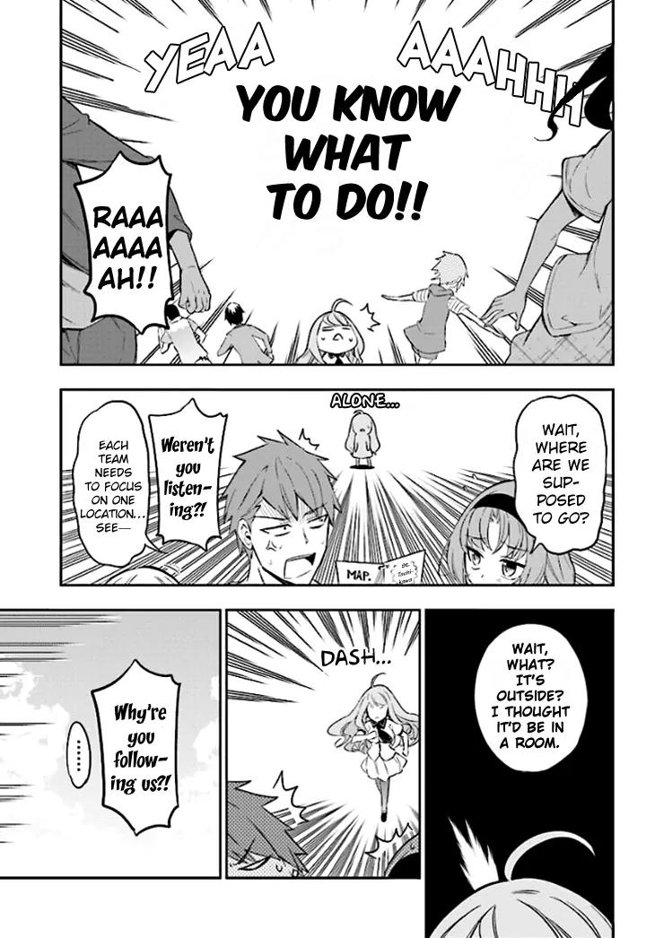 D-Frag! Chapter 93 page 11 - Chapter 93: We Just Gotta Get All the Stamps, Right?
