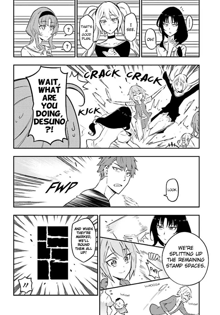 D-Frag! Chapter 93 page 8 - Chapter 93: We Just Gotta Get All the Stamps, Right?