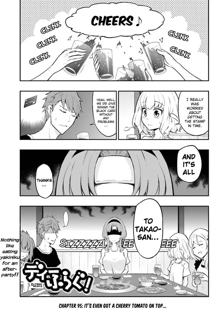 D-Frag! Chapter 95 page 1 - Chapter 95: It's Even Got a Cherry Tomato on Top...
