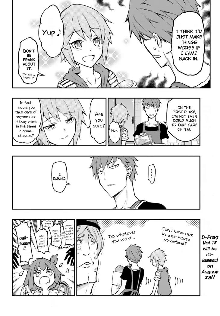 D-Frag! Chapter 95 page 14 - Chapter 95: It's Even Got a Cherry Tomato on Top...