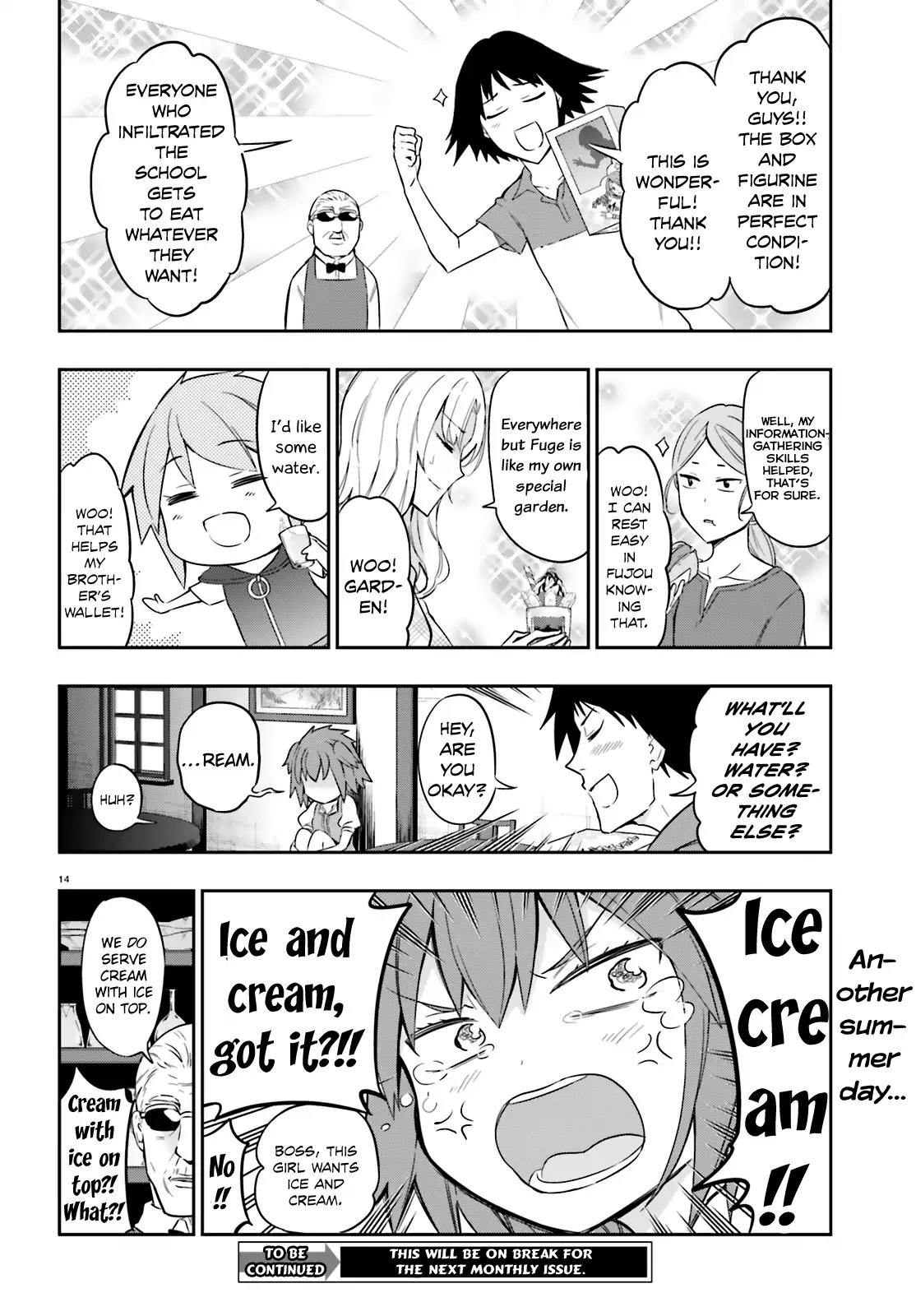 D-Frag! Chapter 98 page 14 - Chapter 98: Make Something Up