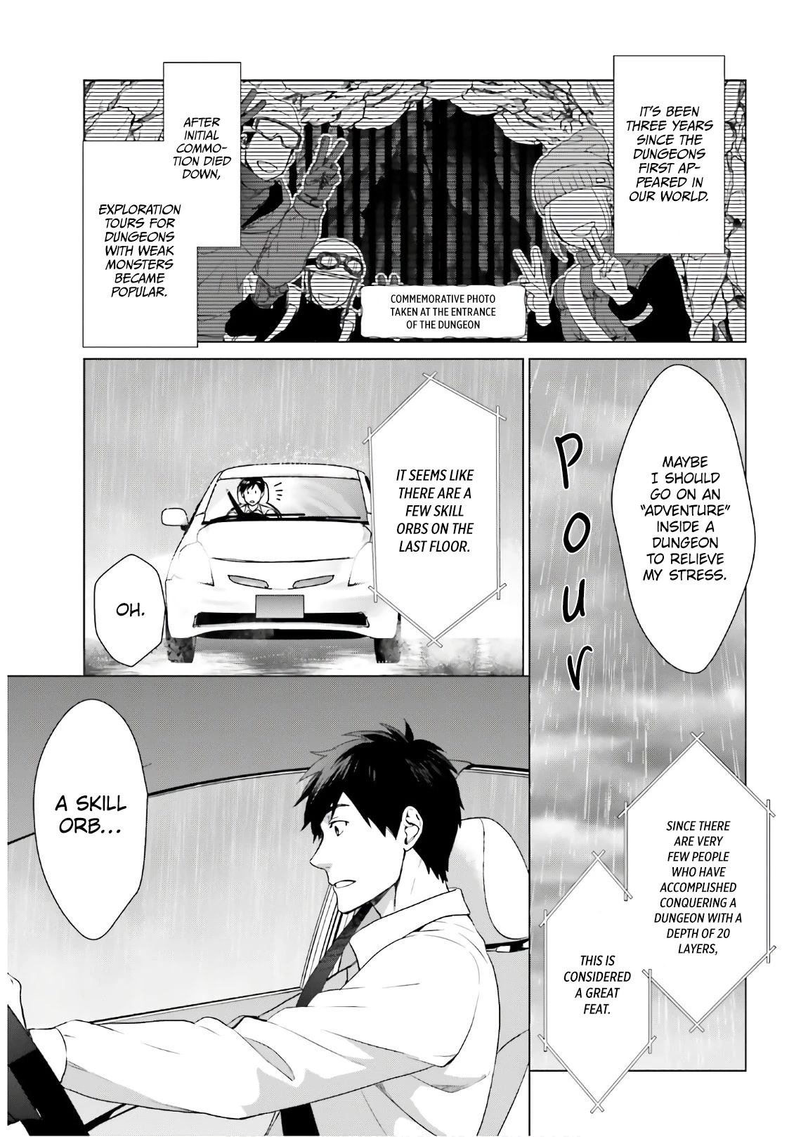 D Genesis: Three Years Since the Dungeon Appeared Chapter 1 page 8 - Chapter 1