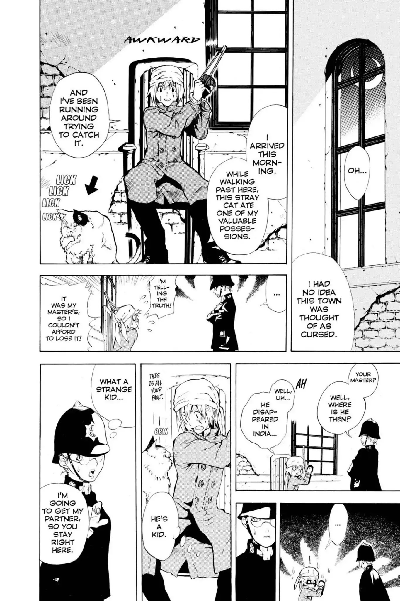 D.Gray-man Chapter 1 page 14 - Chapter 1: Vol.1 The 1st Night: Opening