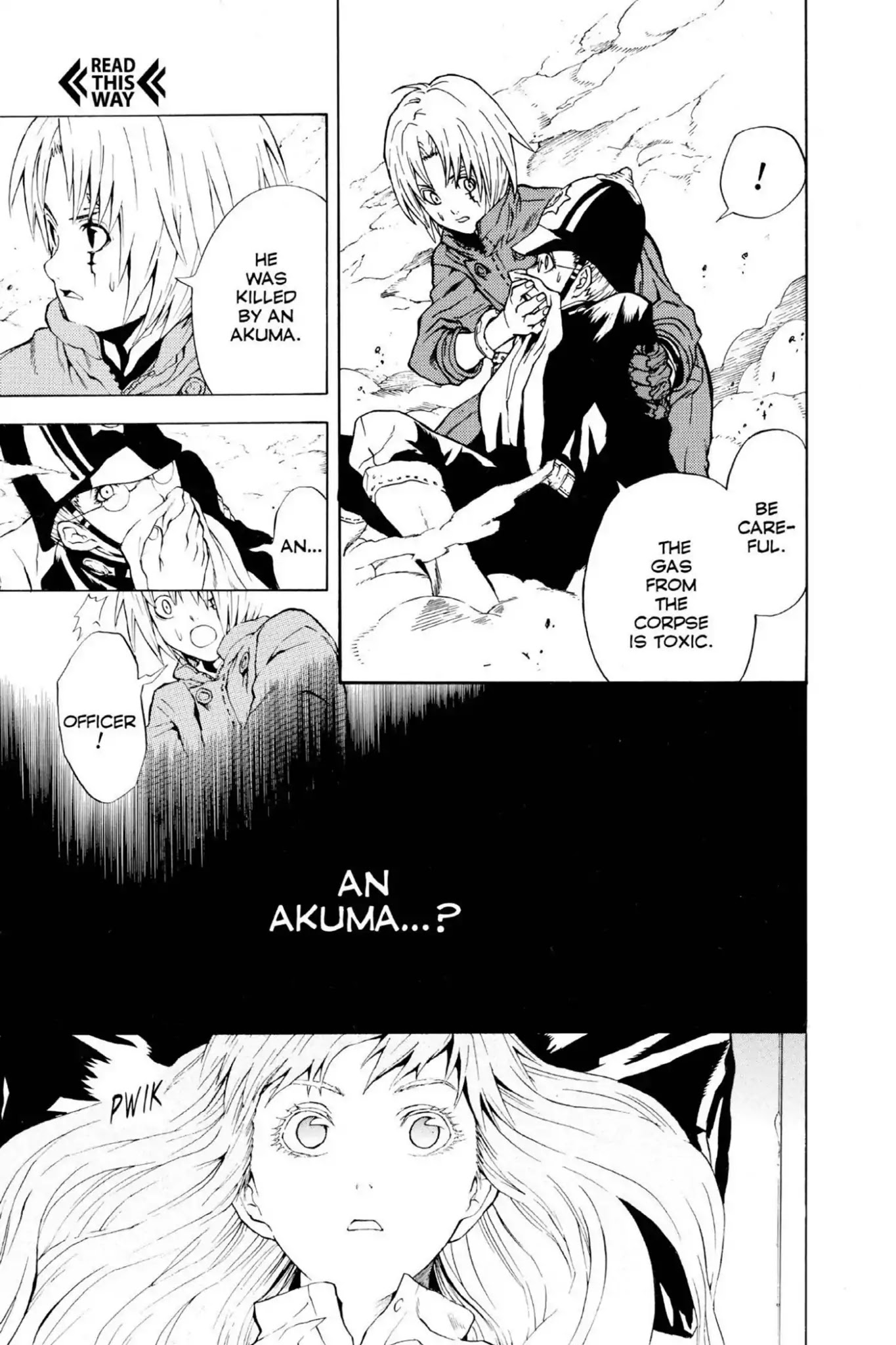 D.Gray-man Chapter 1 page 19 - Chapter 1: Vol.1 The 1st Night: Opening