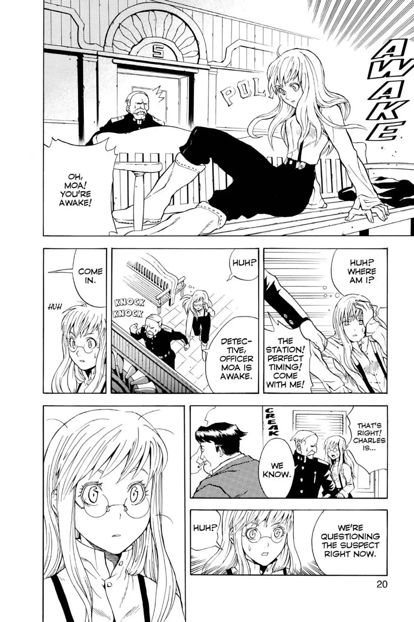 D.Gray-man Chapter 1 page 20 - Chapter 1: Vol.1 The 1st Night: Opening