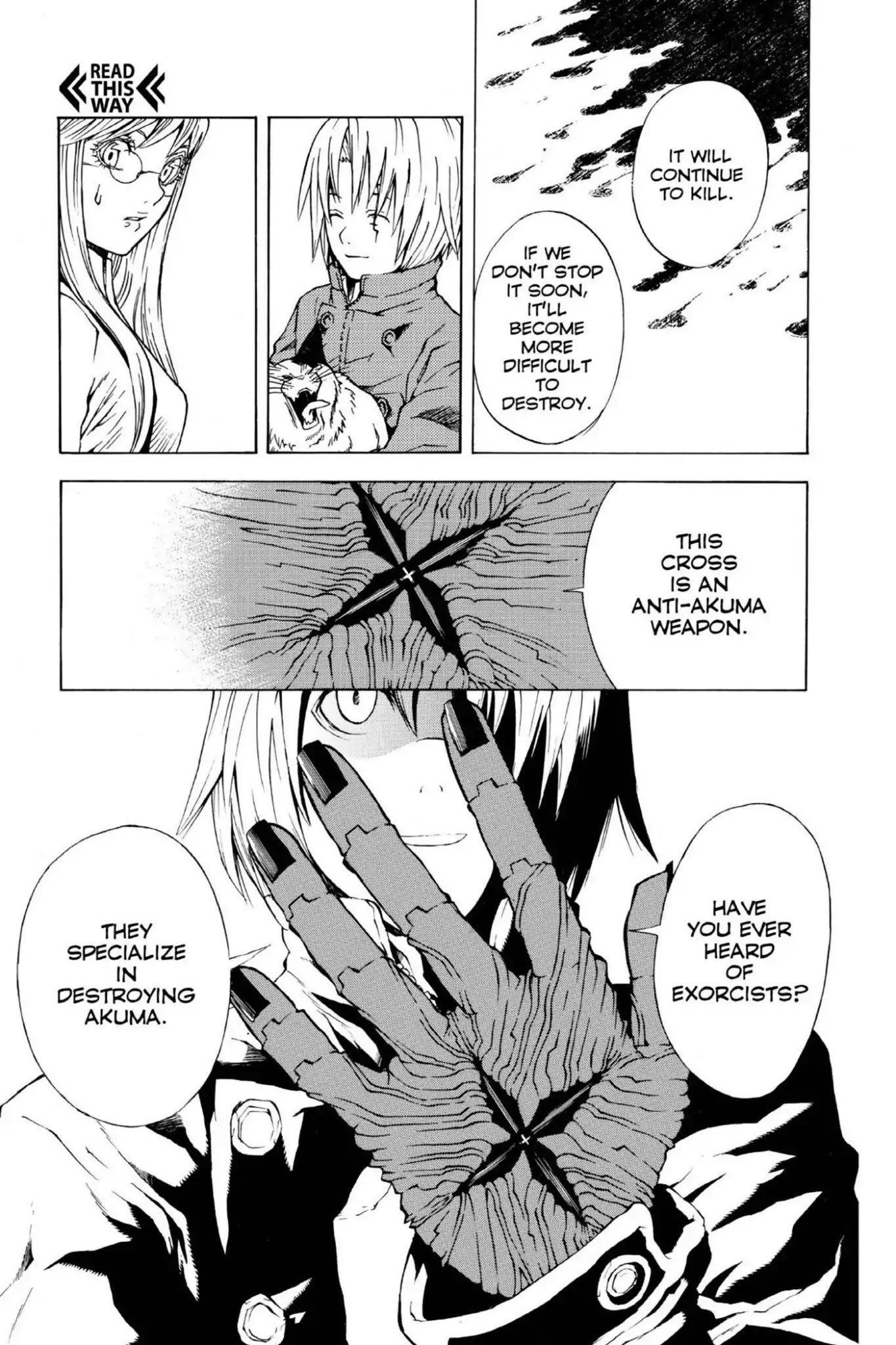 D.Gray-man Chapter 1 page 25 - Chapter 1: Vol.1 The 1st Night: Opening