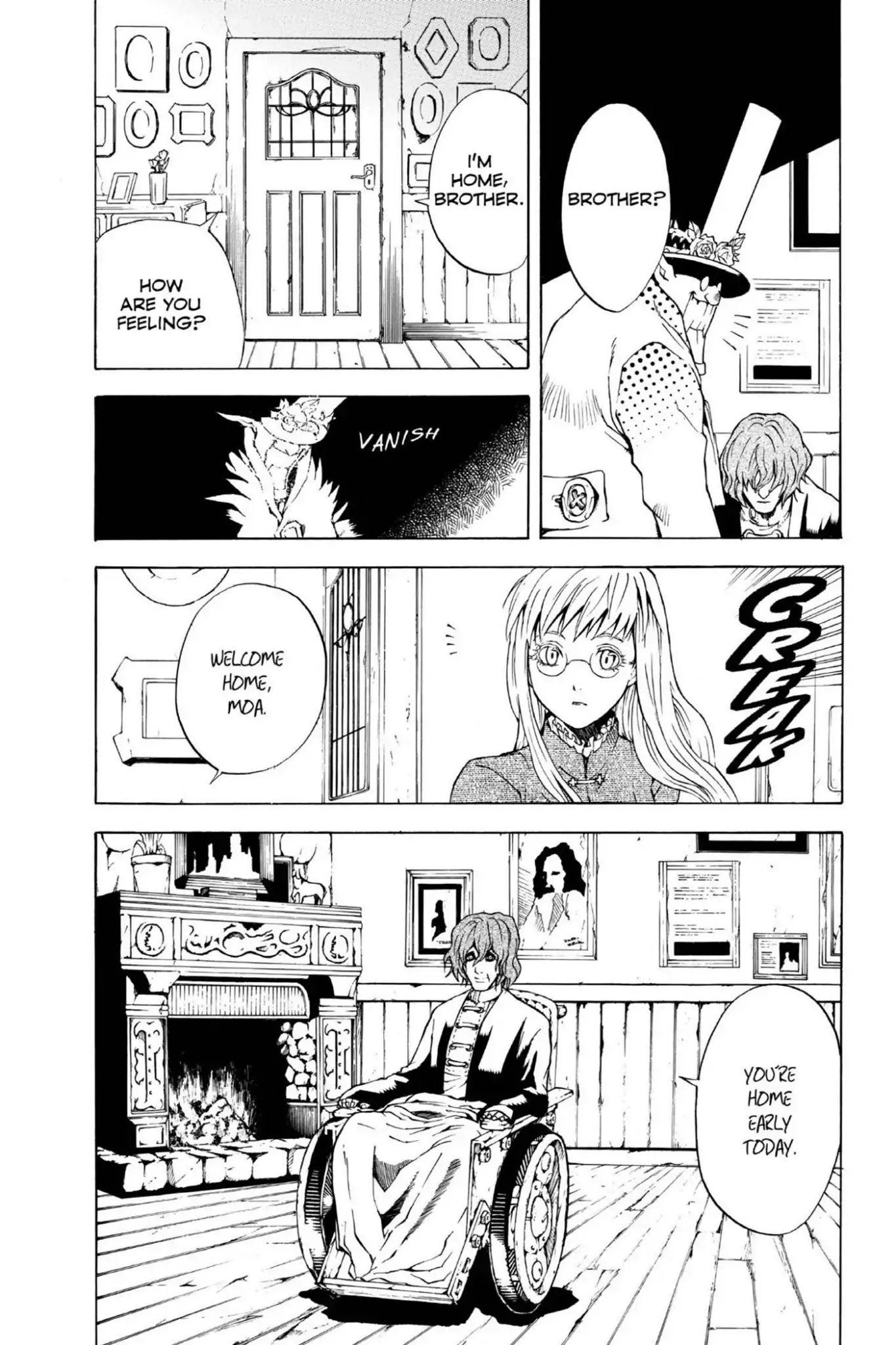 D.Gray-man Chapter 1 page 28 - Chapter 1: Vol.1 The 1st Night: Opening