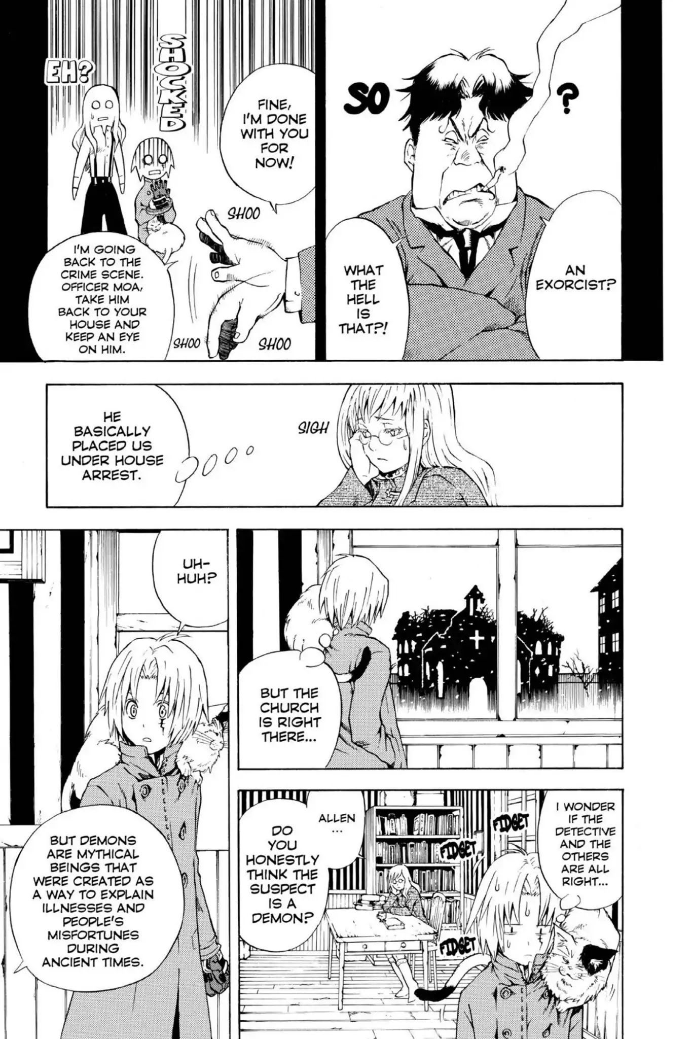 D.Gray-man Chapter 1 page 31 - Chapter 1: Vol.1 The 1st Night: Opening
