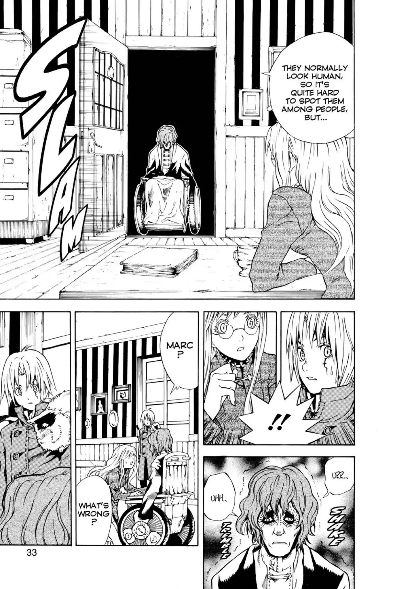 D.Gray-man Chapter 1 page 33 - Chapter 1: Vol.1 The 1st Night: Opening