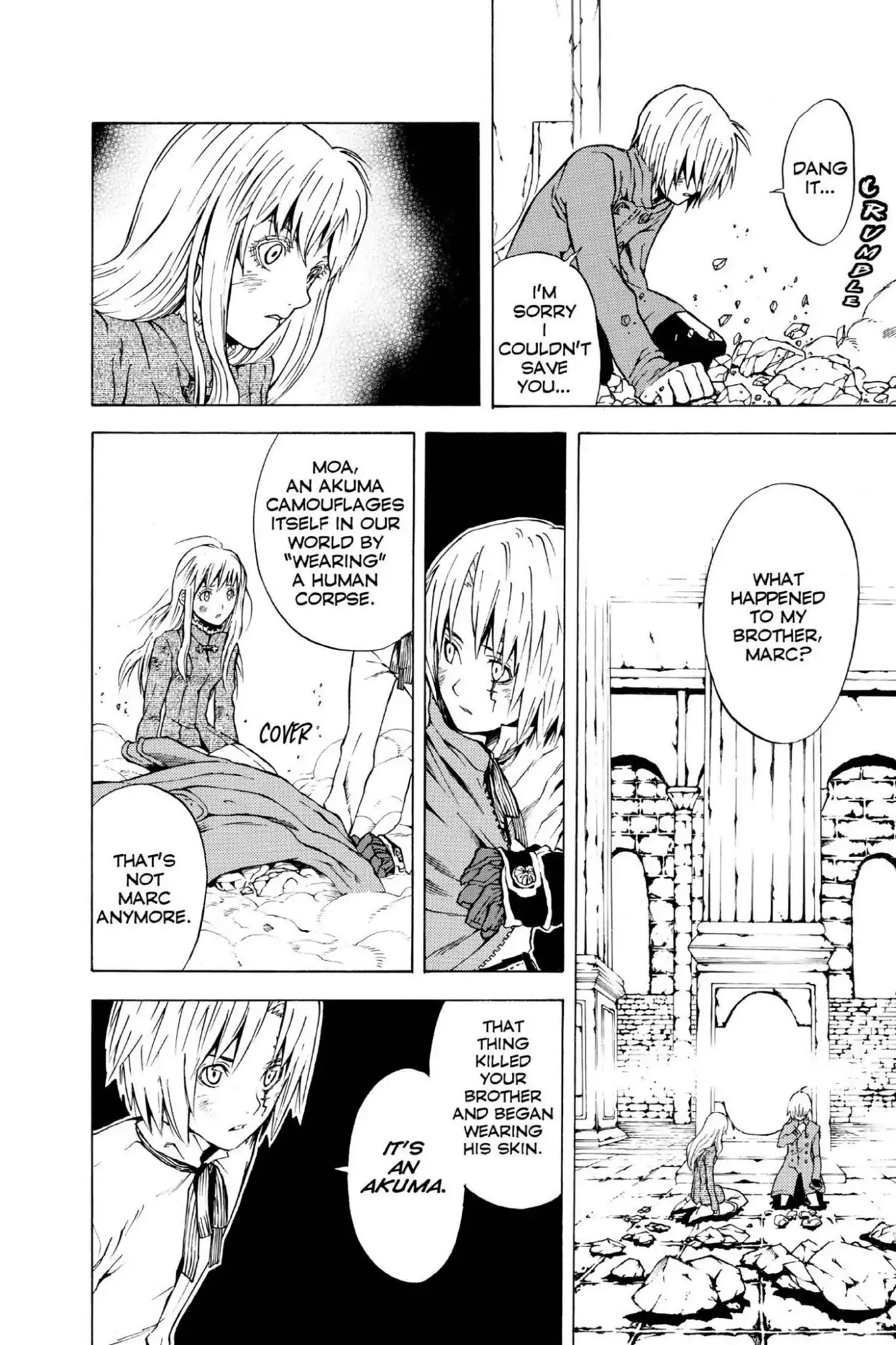 D.Gray-man Chapter 1 page 40 - Chapter 1: Vol.1 The 1st Night: Opening
