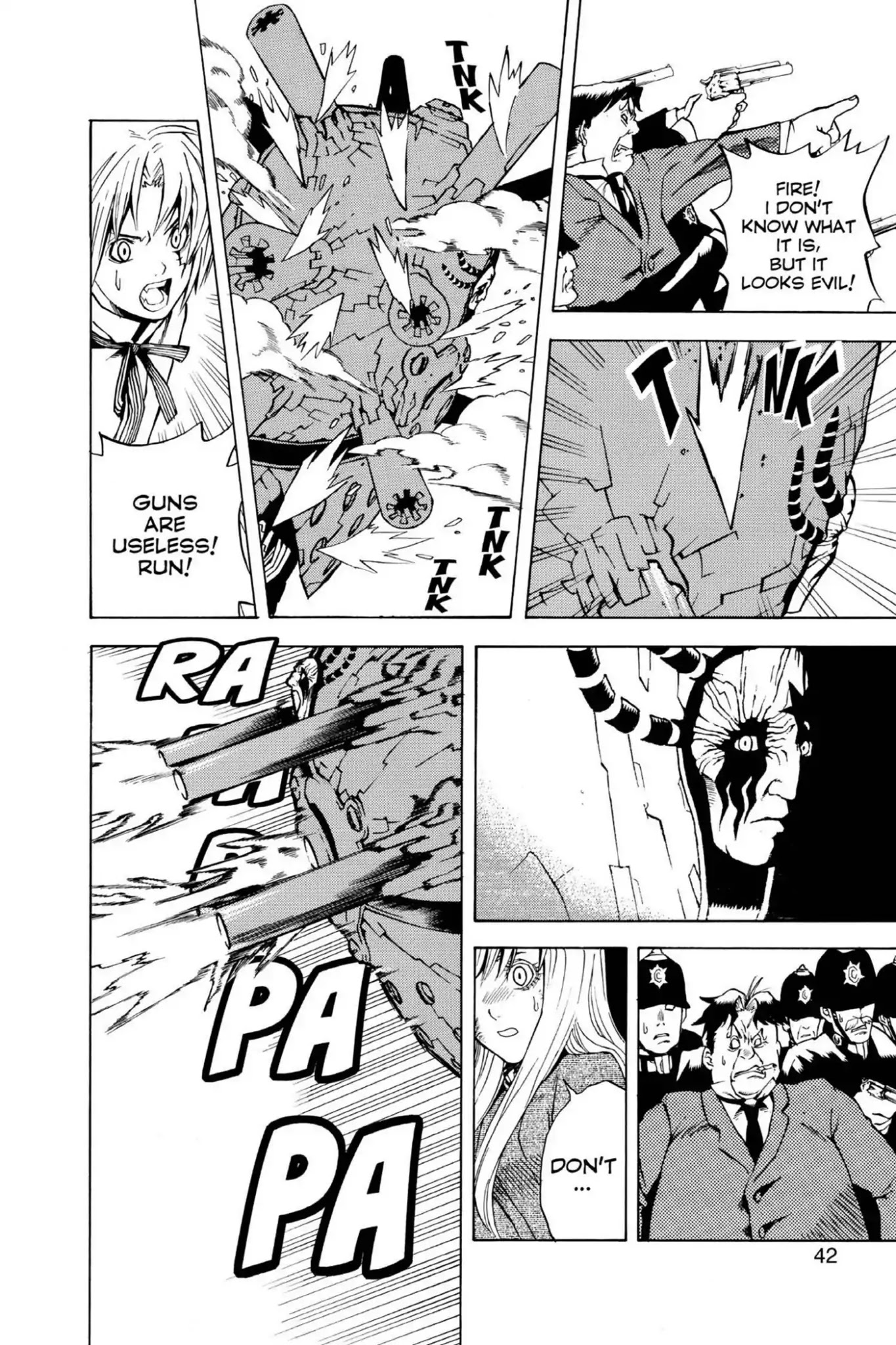D.Gray-man Chapter 1 page 42 - Chapter 1: Vol.1 The 1st Night: Opening