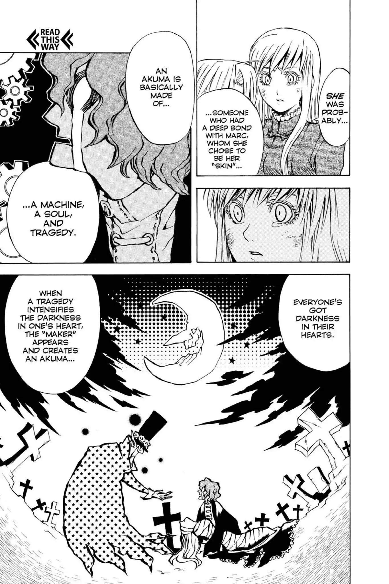 D.Gray-man Chapter 1 page 45 - Chapter 1: Vol.1 The 1st Night: Opening