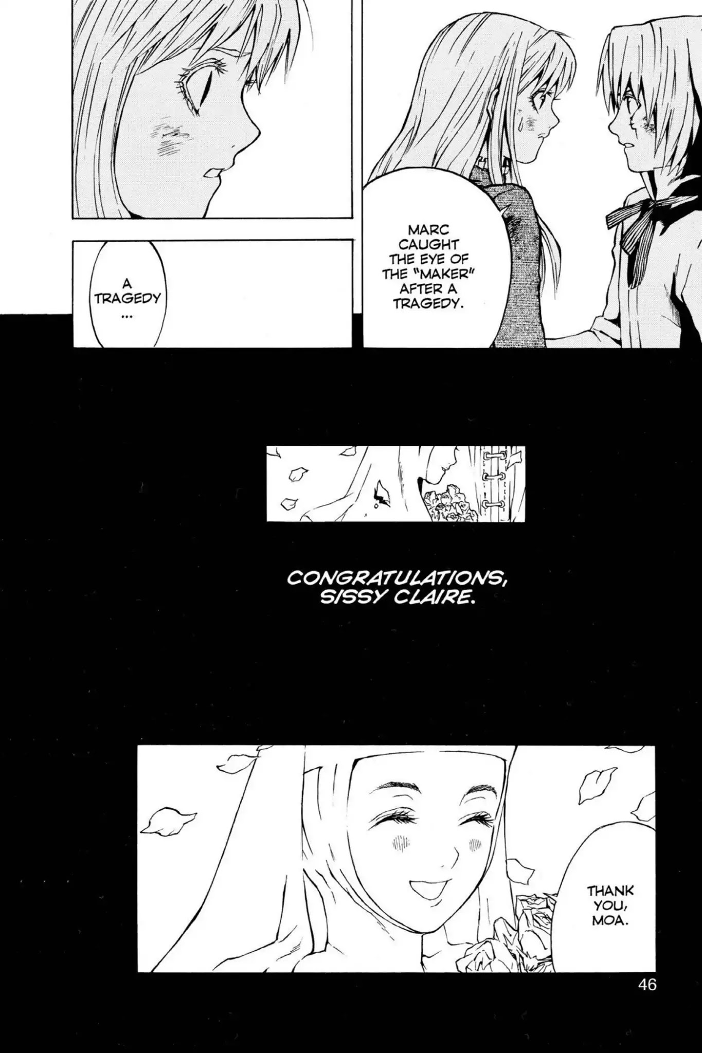 D.Gray-man Chapter 1 page 46 - Chapter 1: Vol.1 The 1st Night: Opening