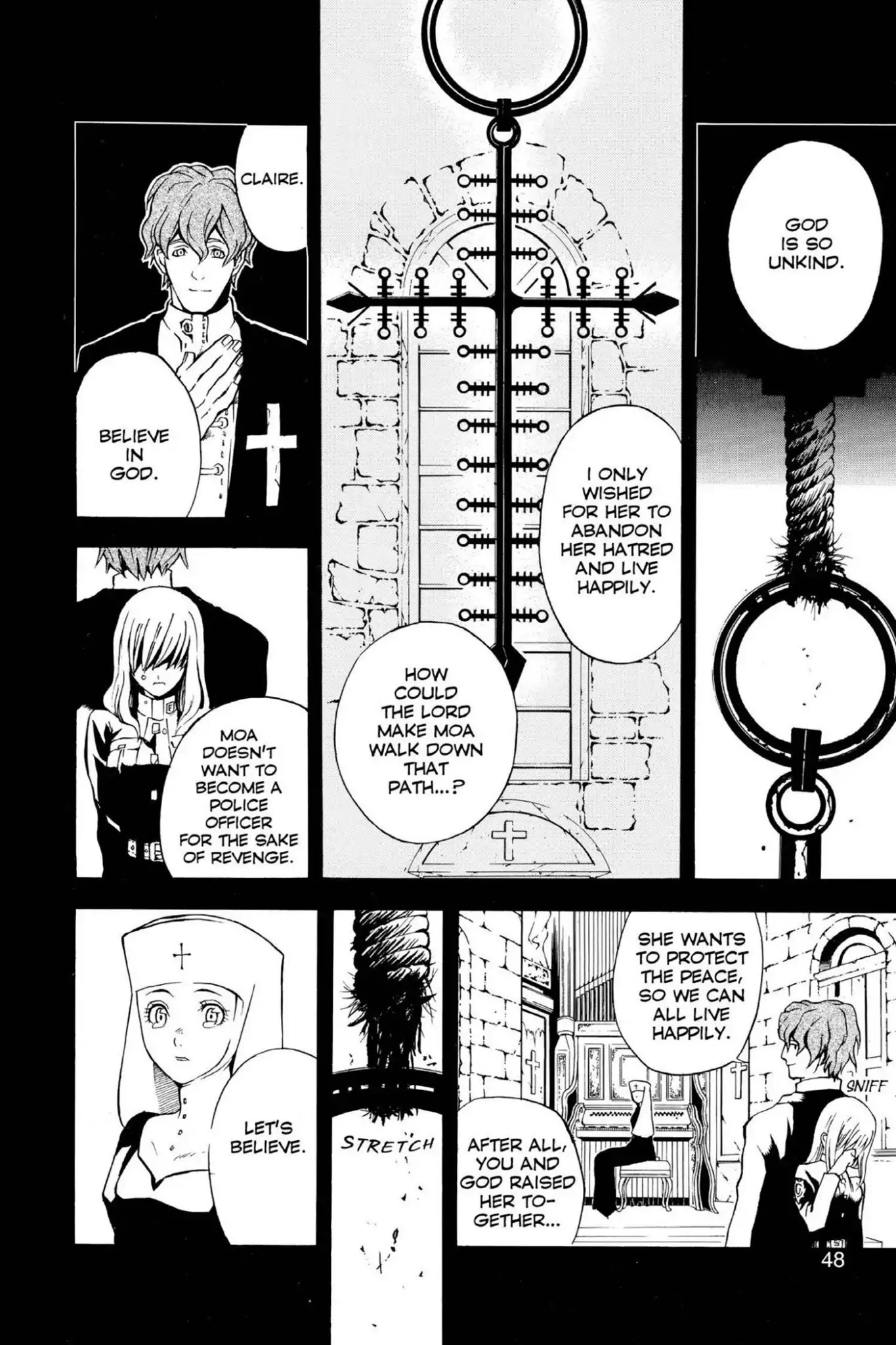 D.Gray-man Chapter 1 page 48 - Chapter 1: Vol.1 The 1st Night: Opening