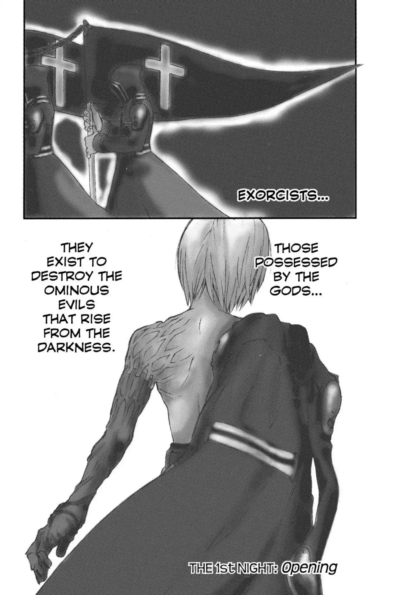 D.Gray-man Chapter 1 page 6 - Chapter 1: Vol.1 The 1st Night: Opening