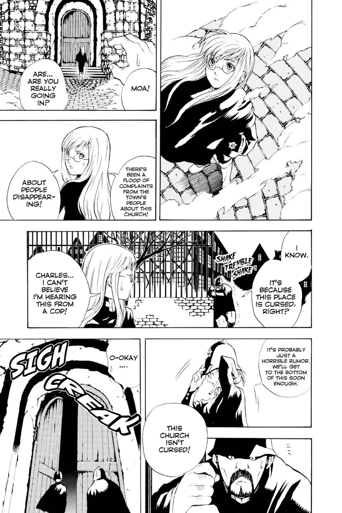 D.Gray-man Chapter 1 page 9 - Chapter 1: Vol.1 The 1st Night: Opening