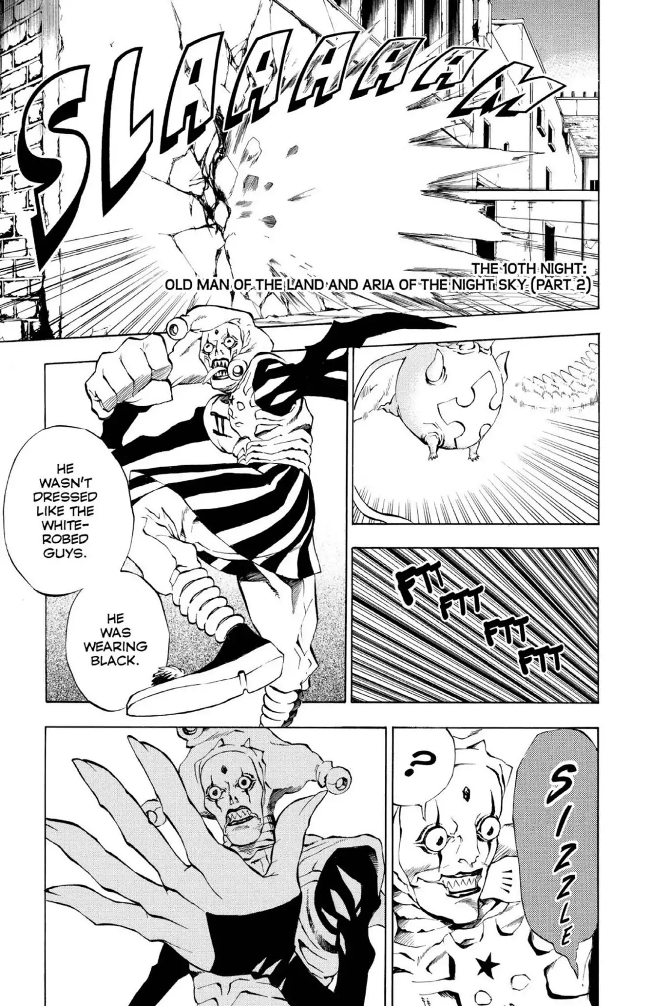D.Gray-man Chapter 10 page 1 - Chapter 10: Vol.2 The 10th Night: Old Man of the Land and Aria of the Night Sky (Part 2)