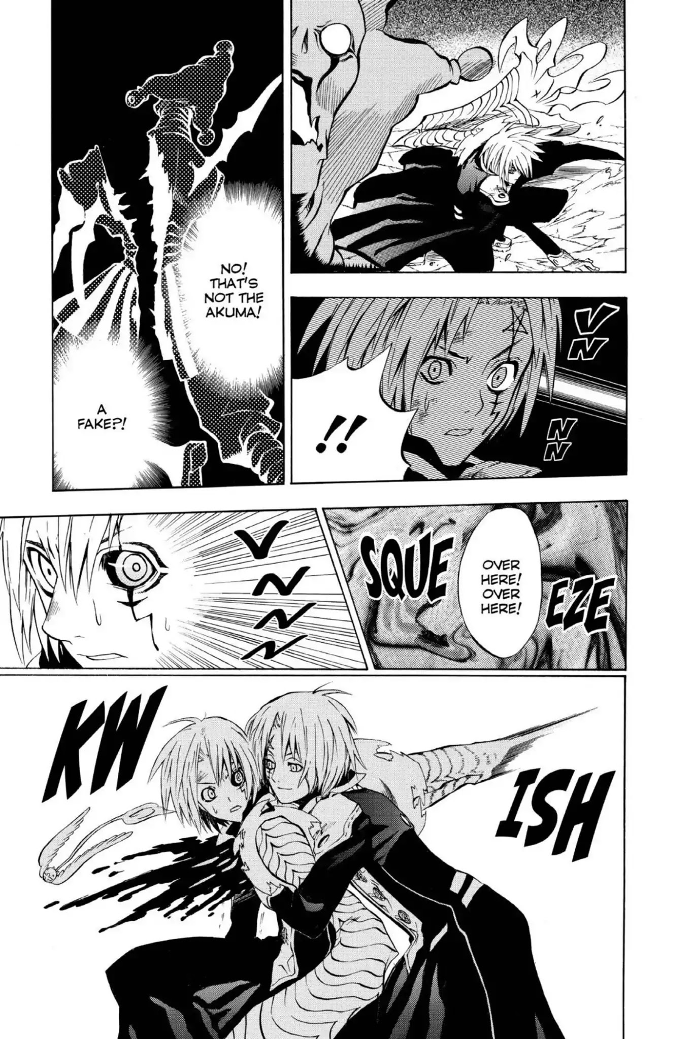 D.Gray-man Chapter 10 page 17 - Chapter 10: Vol.2 The 10th Night: Old Man of the Land and Aria of the Night Sky (Part 2)