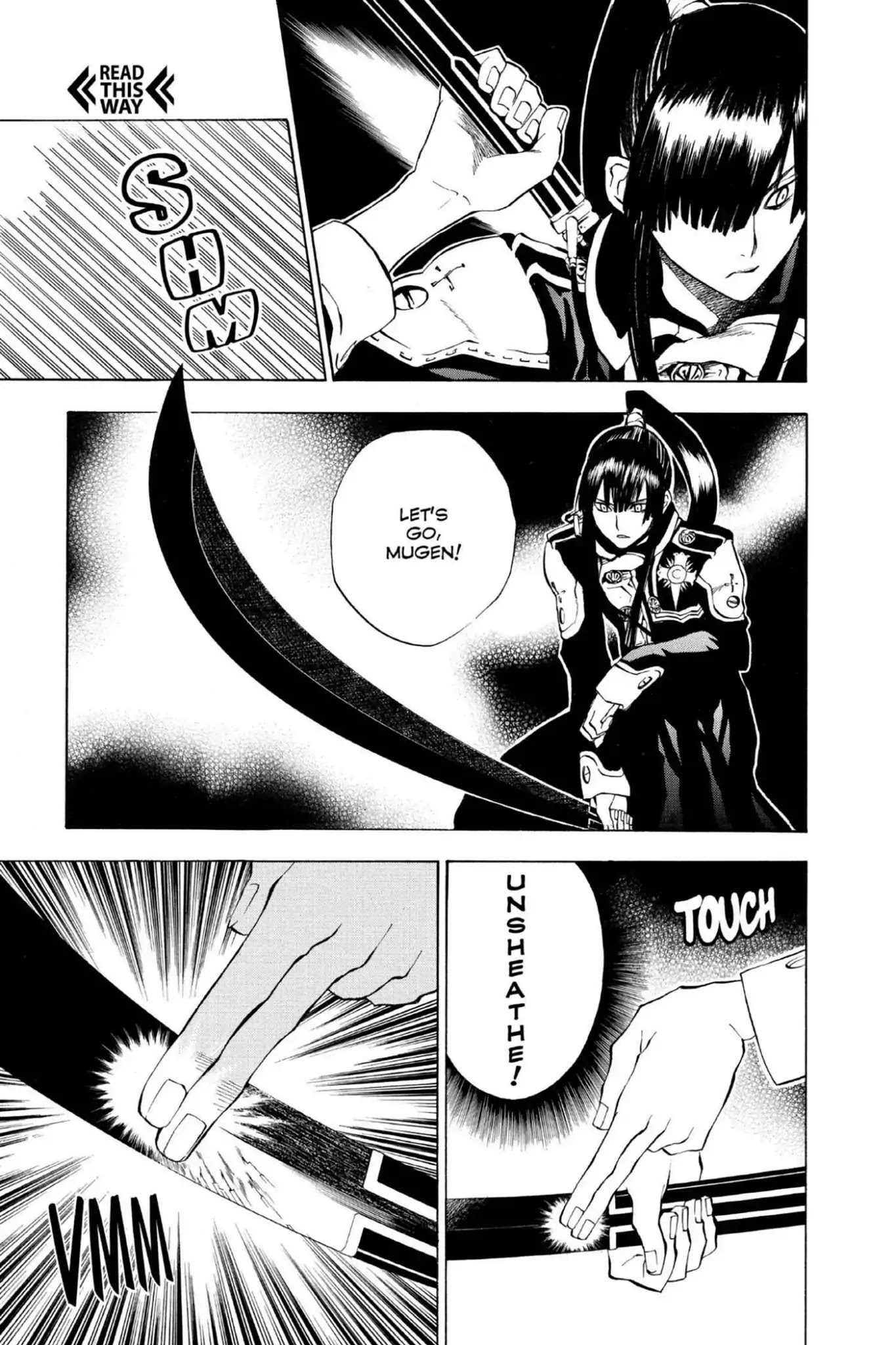 D.Gray-man Chapter 10 page 5 - Chapter 10: Vol.2 The 10th Night: Old Man of the Land and Aria of the Night Sky (Part 2)