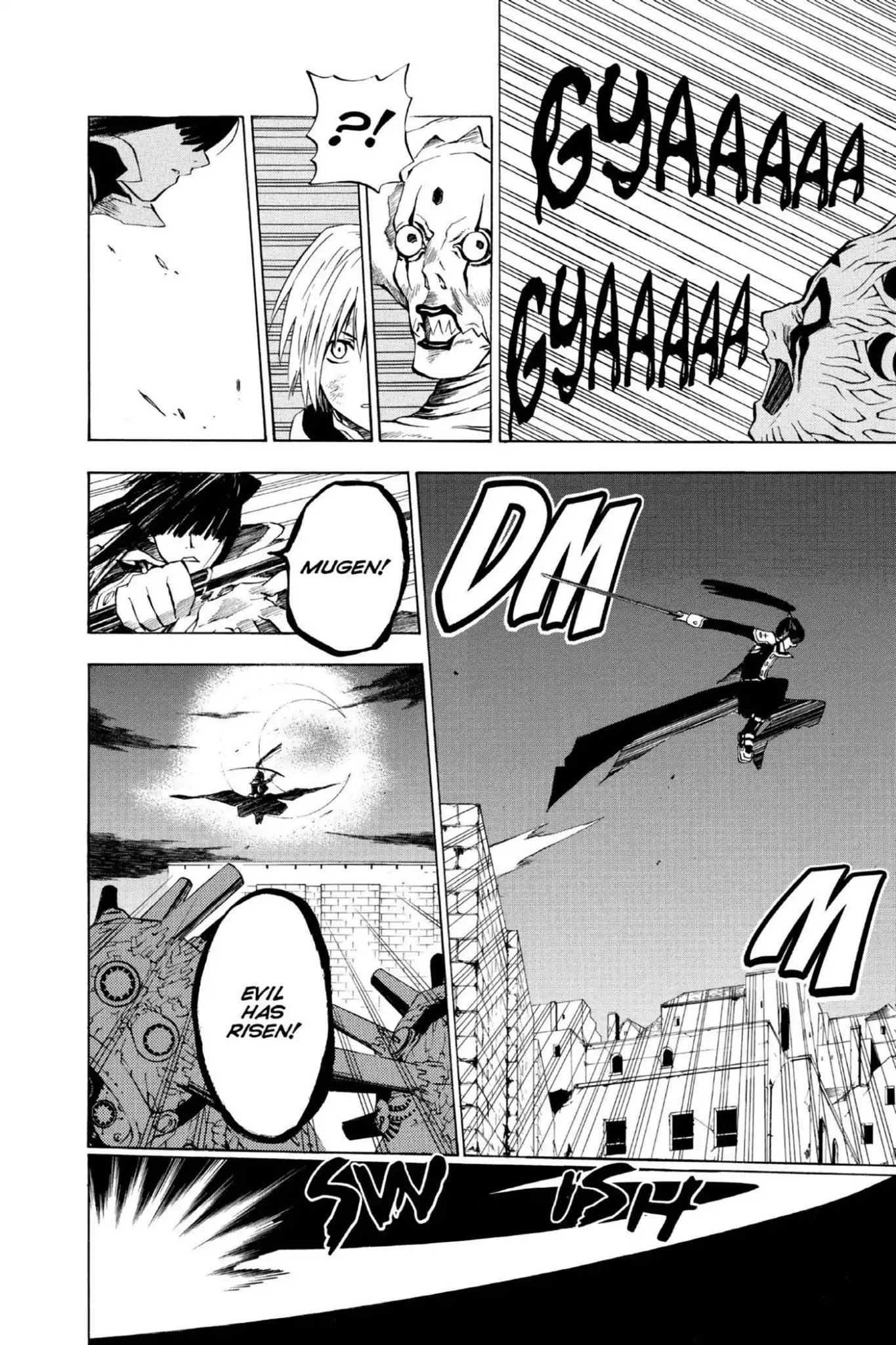 D.Gray-man Chapter 10 page 8 - Chapter 10: Vol.2 The 10th Night: Old Man of the Land and Aria of the Night Sky (Part 2)
