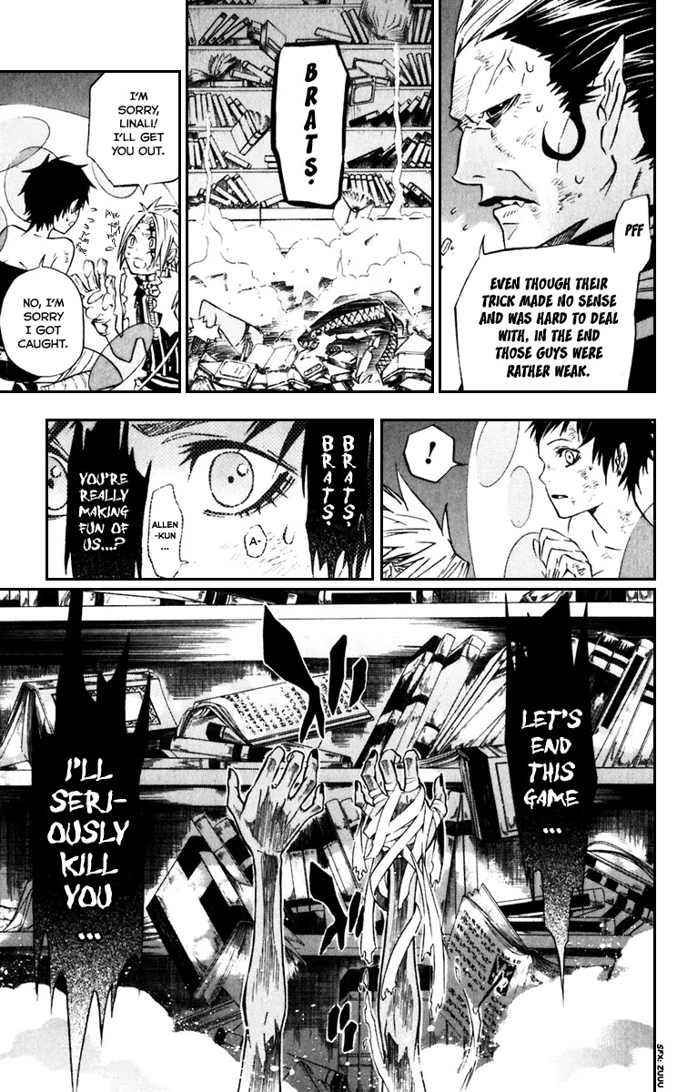 D.Gray-man Chapter 102 page 15 - Chapter 102: The 102nd Night: Bad Game