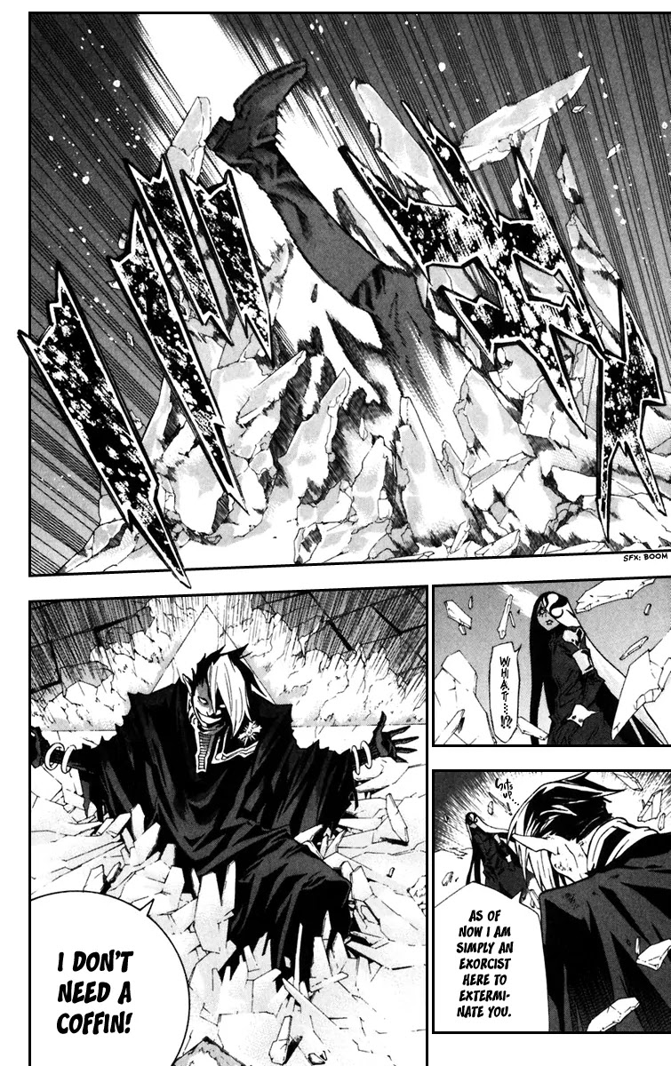 D.Gray-man Chapter 105 page 12 - Chapter 105: The 105th Night: Stage of Rouge